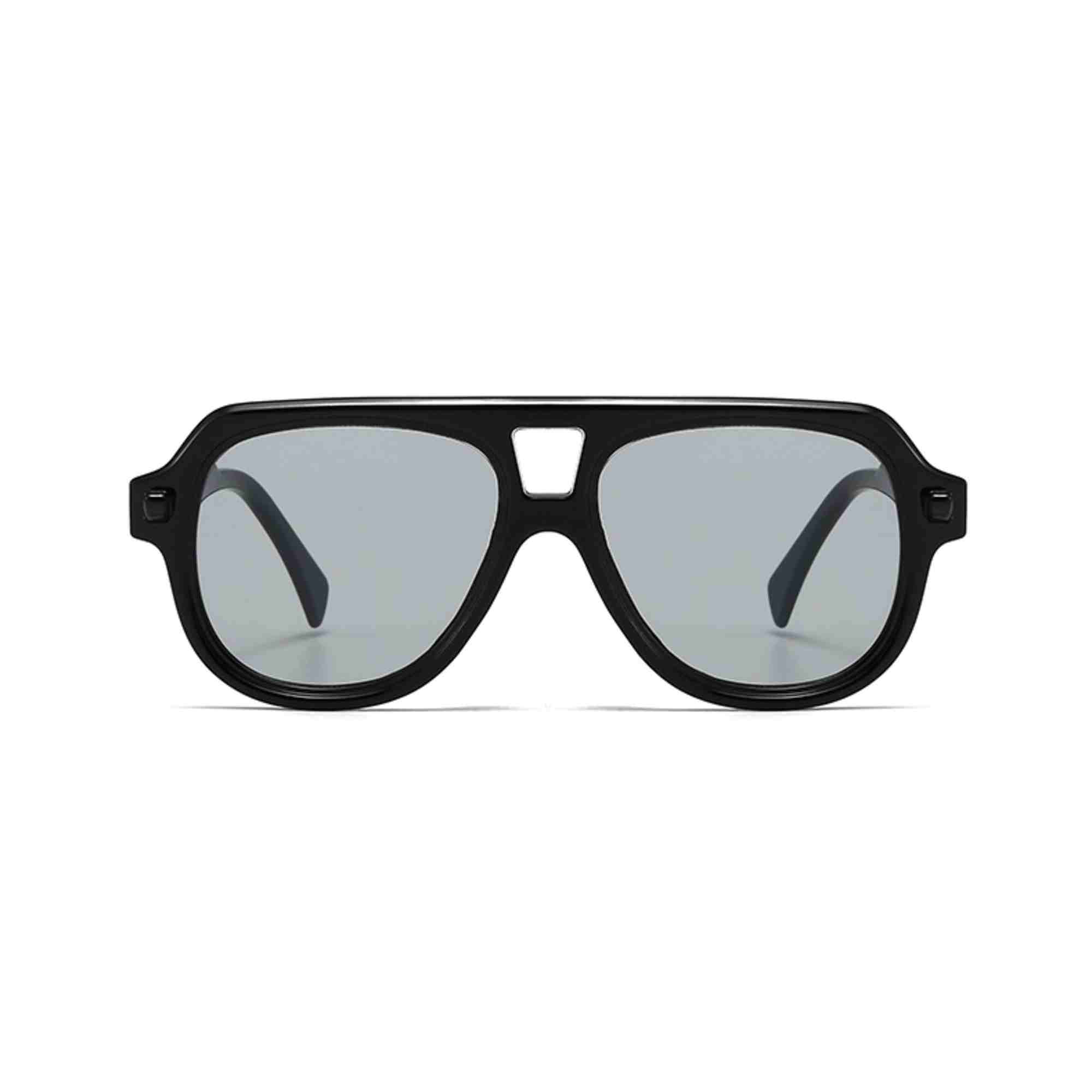 AUGEN Casual Pilot Plastic Unisex Sunglasses UV 400 Protected Large Size (198-C4)
