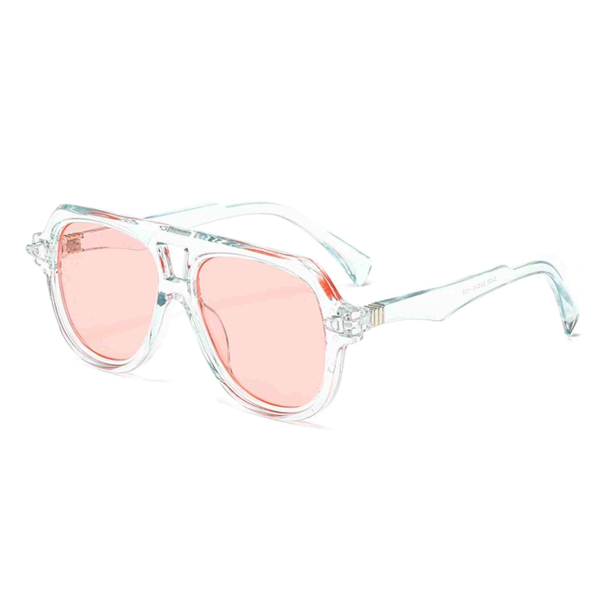 AUGEN Casual Pilot Plastic Unisex Sunglasses UV 400 Protected Large Size (198-C6)