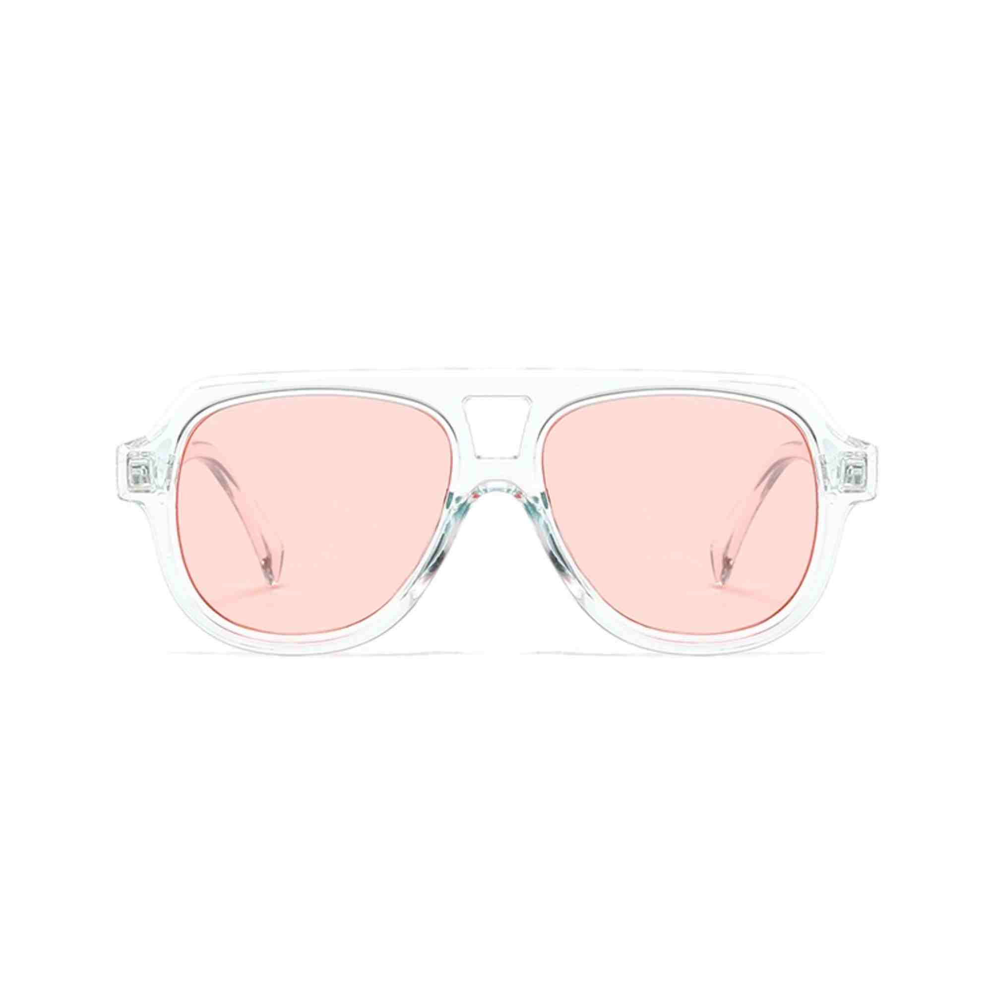 AUGEN Casual Pilot Plastic Unisex Sunglasses UV 400 Protected Large Size (198-C6)