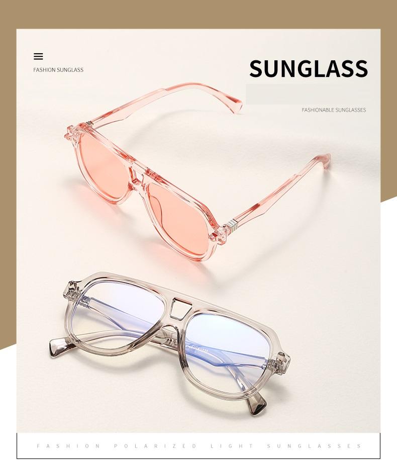 AUGEN Casual Pilot Plastic Unisex Sunglasses UV 400 Protected Large Size (198-C6)