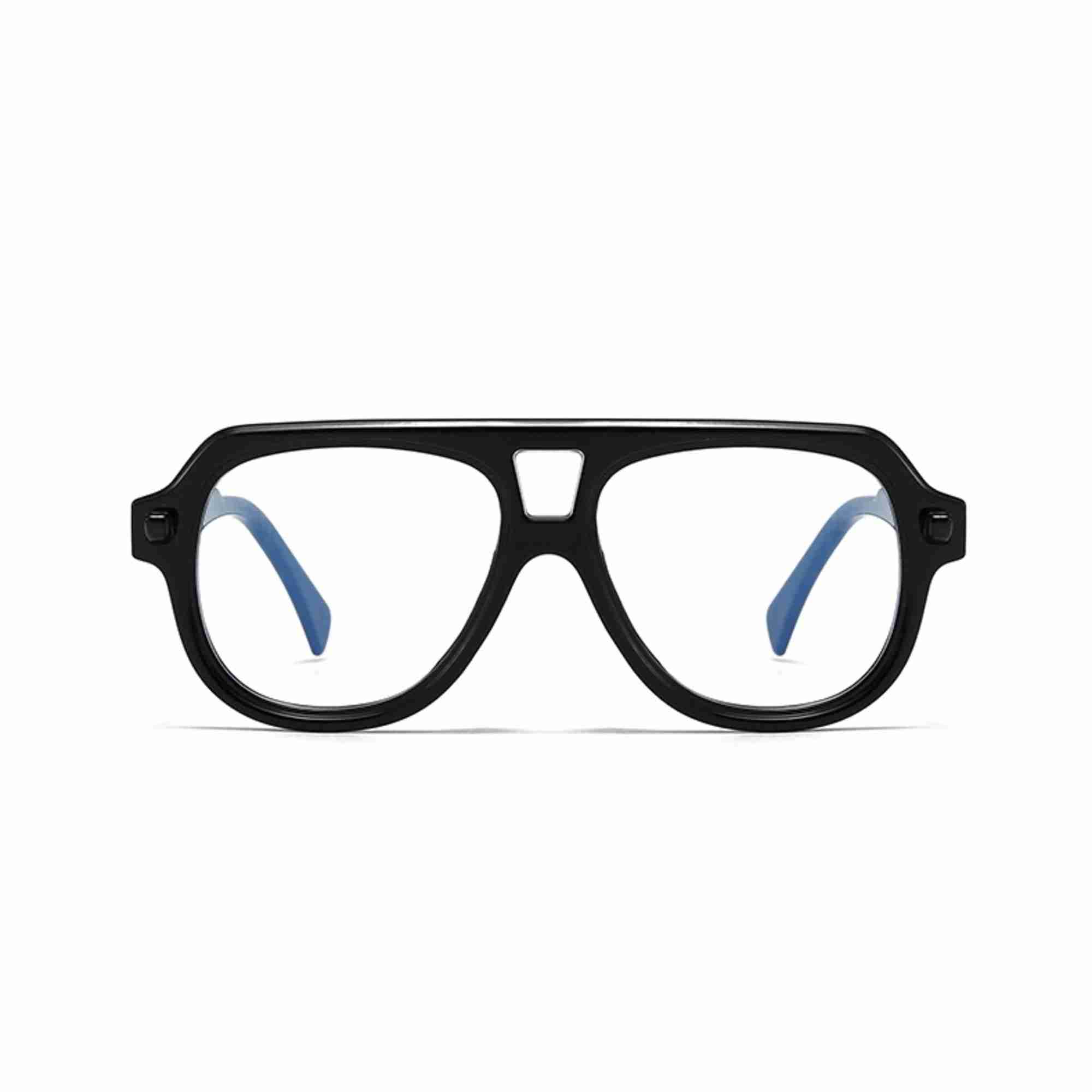 AUGEN Casual Pilot Plastic Unisex Sunglasses UV 400 Protected Large Size (198-C7)