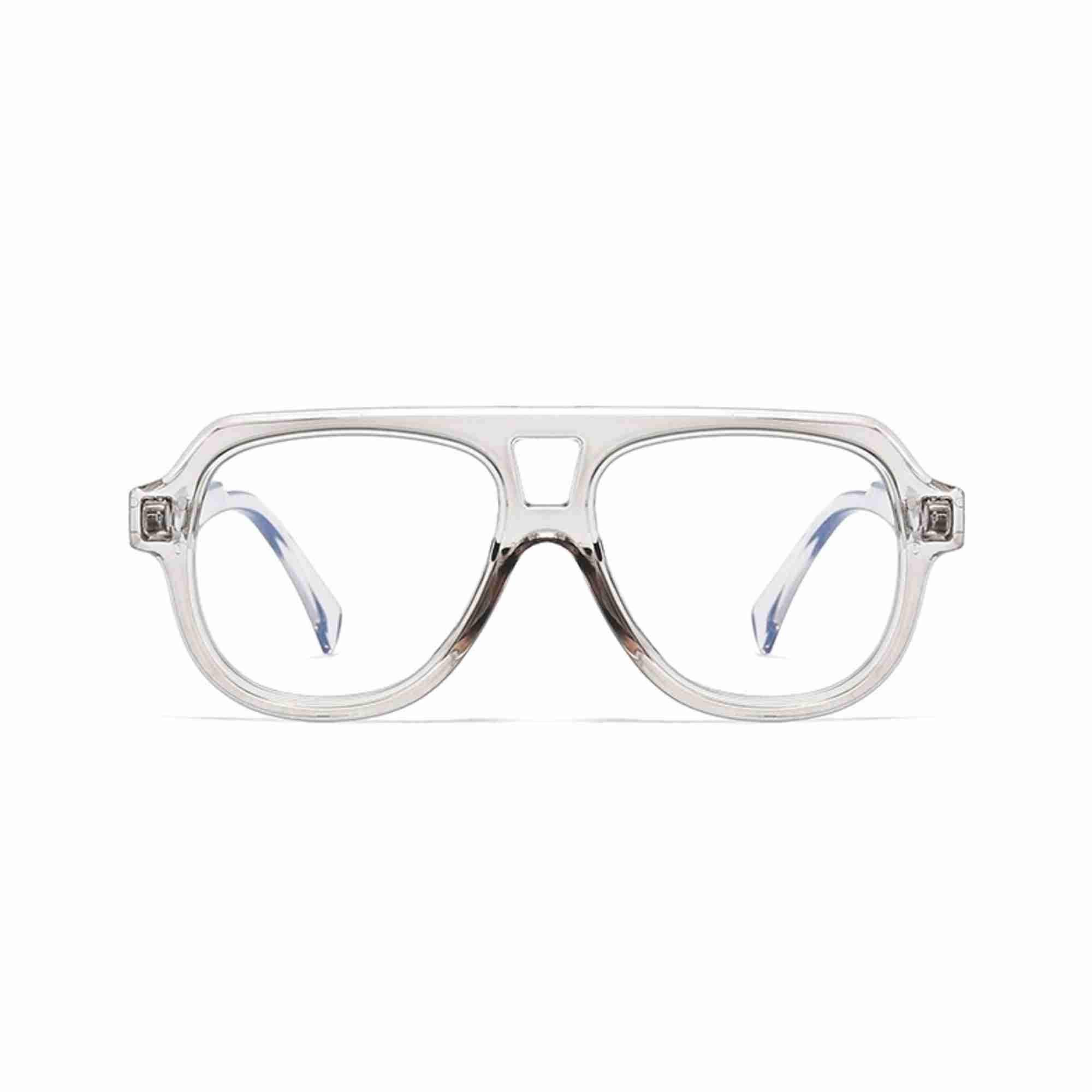 AUGEN Casual Pilot Plastic Unisex Sunglasses UV 400 Protected Large Size (198-C8)