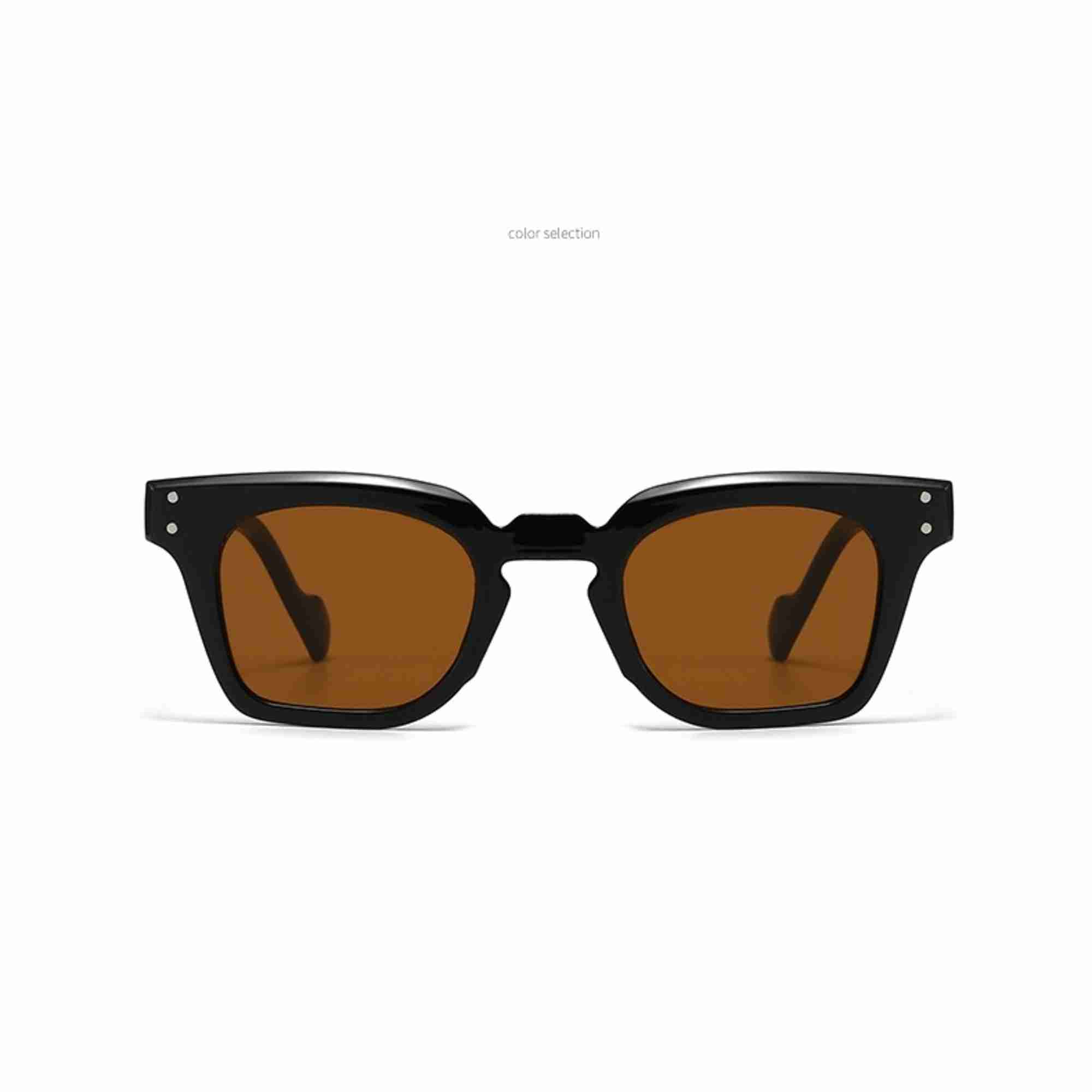 AUGEN Modern Rectangular Plastic Unisex Sunglasses UV 400 Protected Medium Size (200-C5)