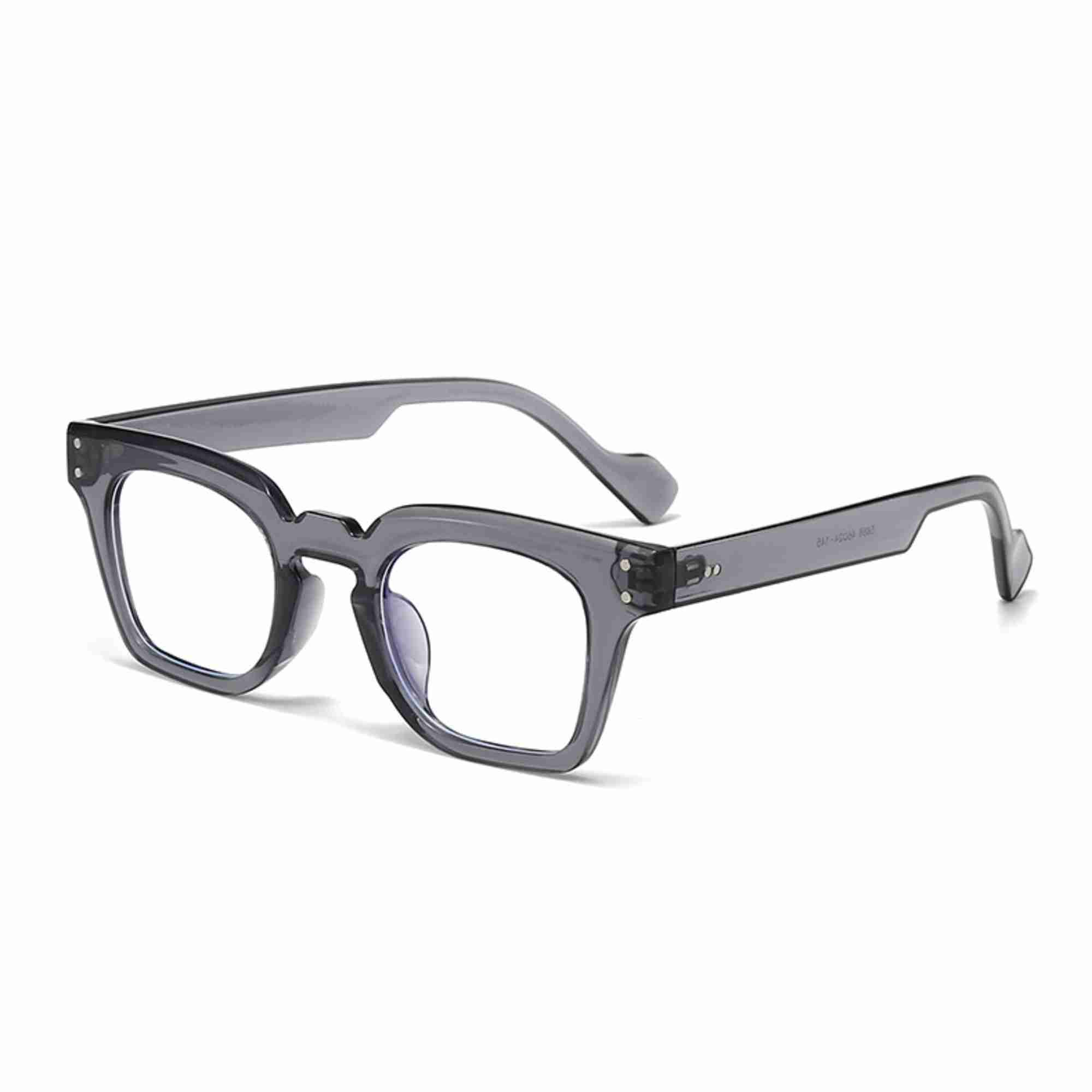 AUGEN Modern Rectangular Plastic Unisex Sunglasses UV 400 Protected Medium Size (200-C6)