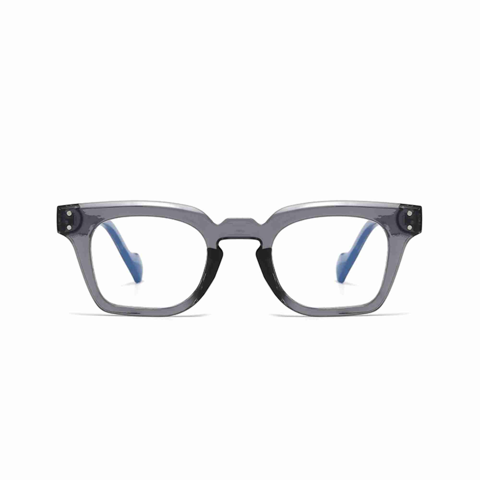 AUGEN Modern Rectangular Plastic Unisex Sunglasses UV 400 Protected Medium Size (200-C6)
