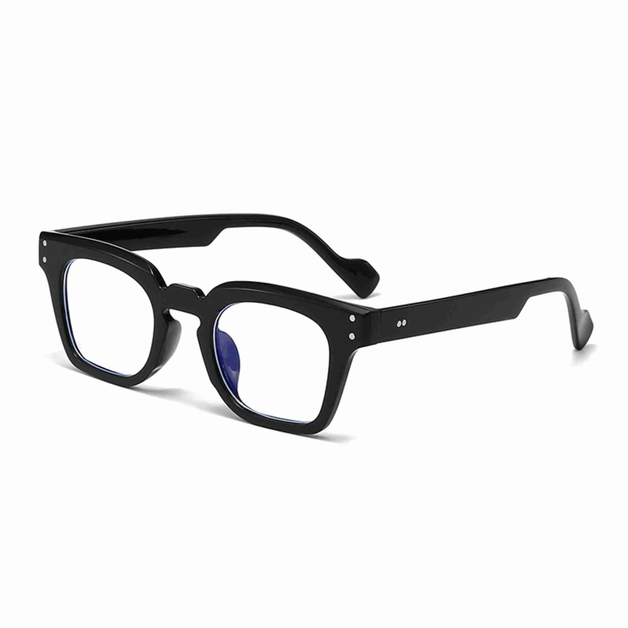 AUGEN Modern Rectangular Plastic Unisex Sunglasses UV 400 Protected Medium Size (200-C7)