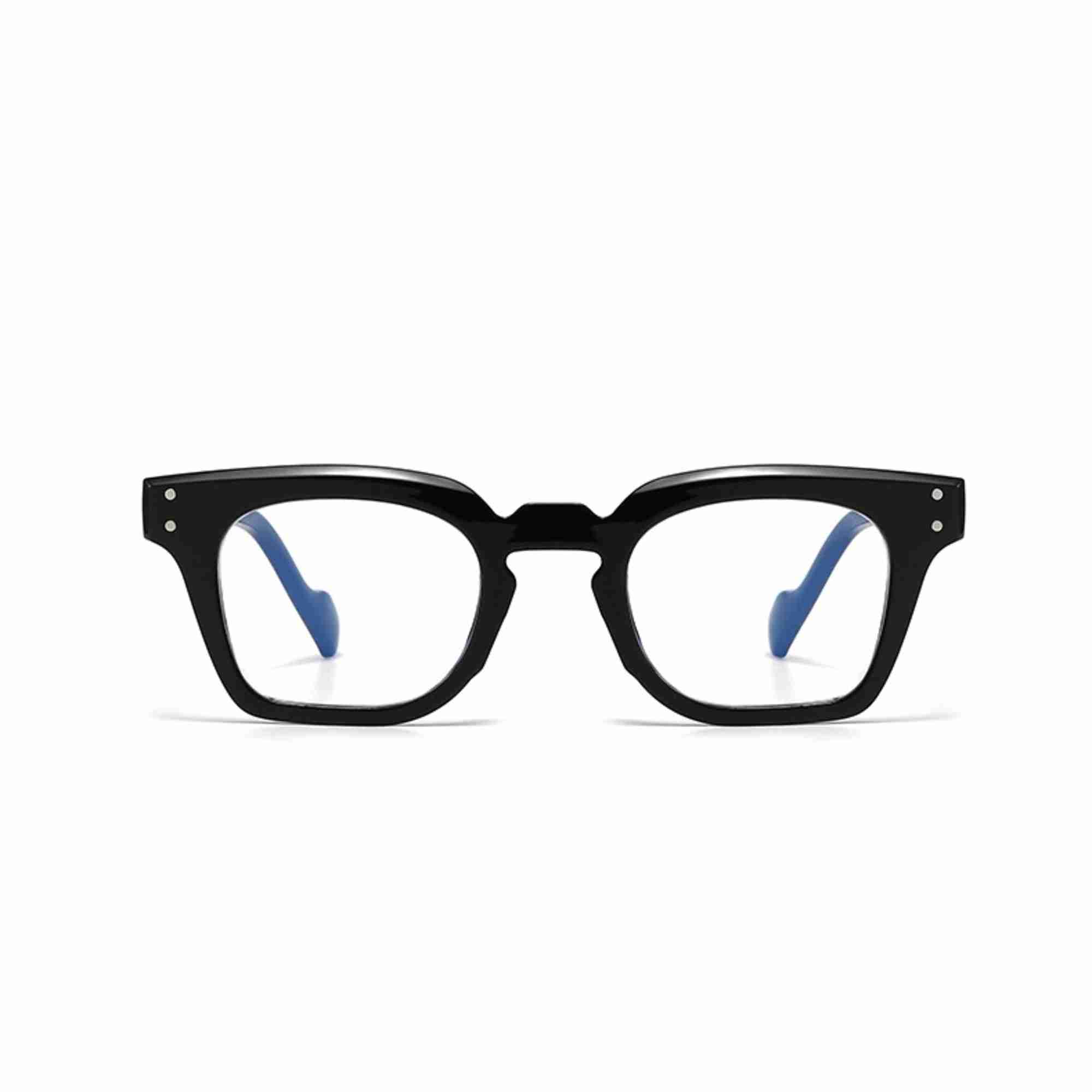 AUGEN Modern Rectangular Plastic Unisex Sunglasses UV 400 Protected Medium Size (200-C7)