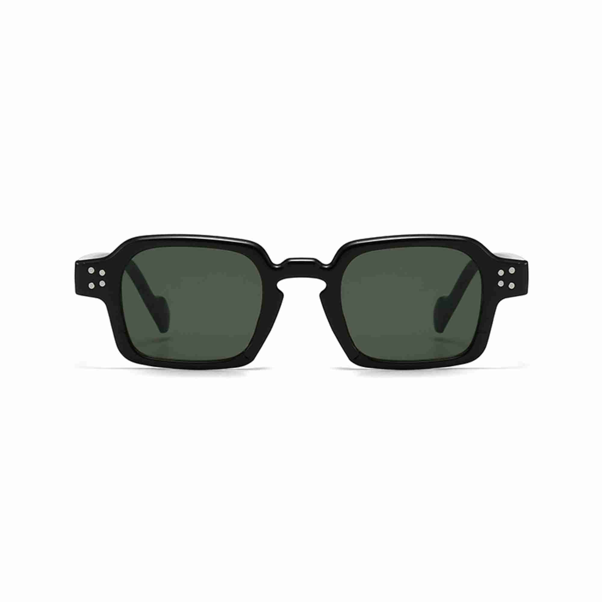 AUGEN Modern Rectangular Plastic Unisex Sunglasses UV 400 Protected Medium Size (201-C2)