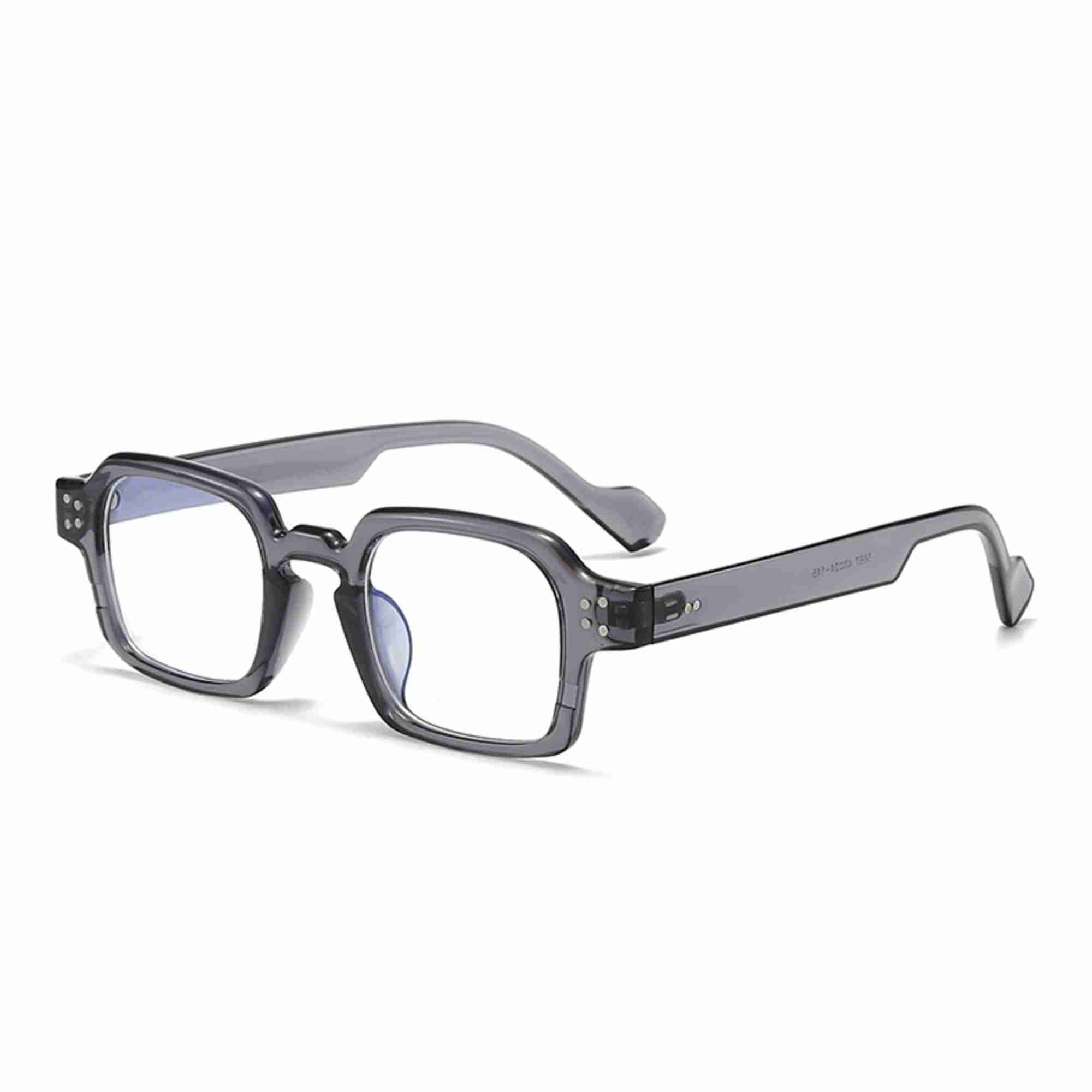 AUGEN Modern Rectangular Plastic Unisex Sunglasses UV 400 Protected Medium Size (201-C5)
