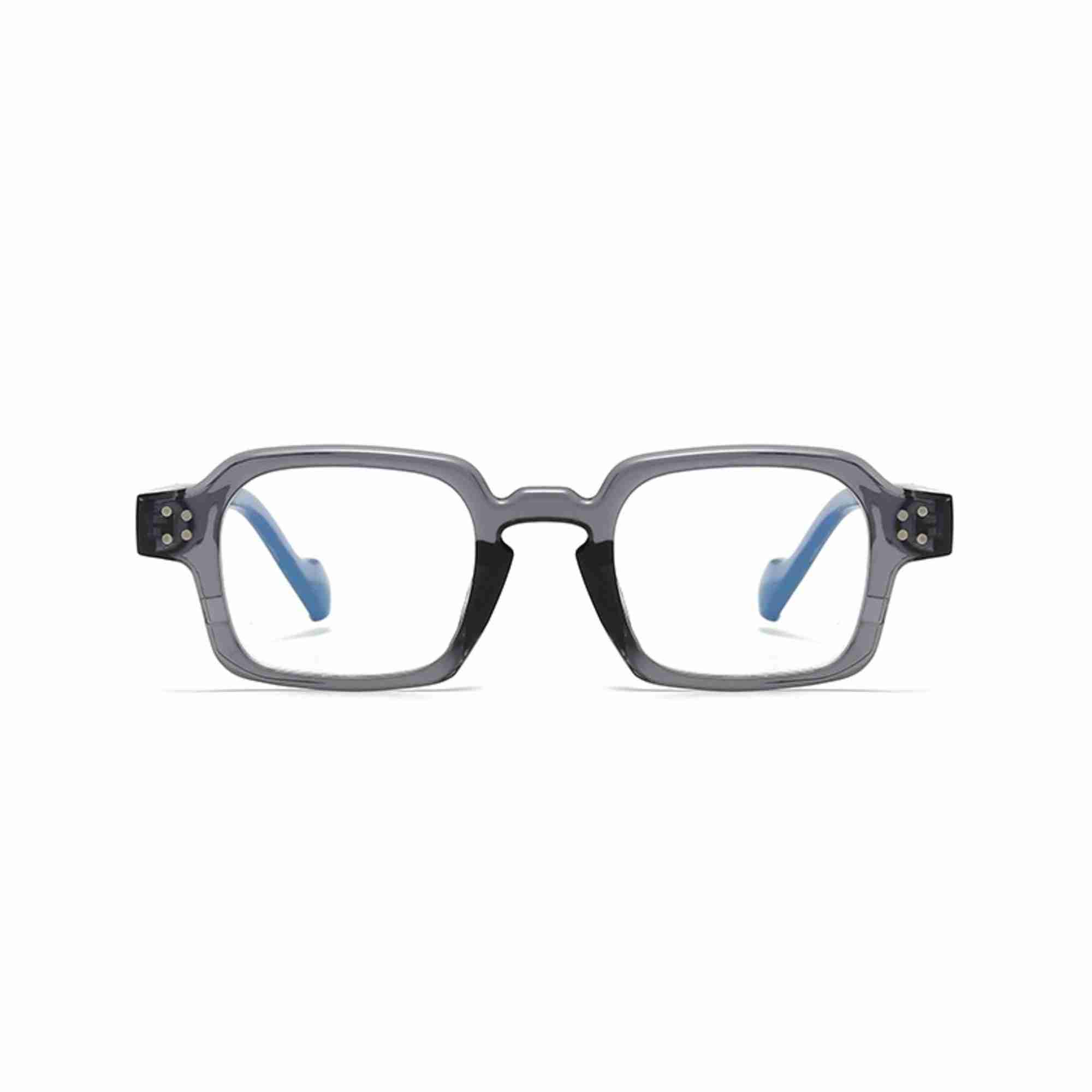 AUGEN Modern Rectangular Plastic Unisex Sunglasses UV 400 Protected Medium Size (201-C5)