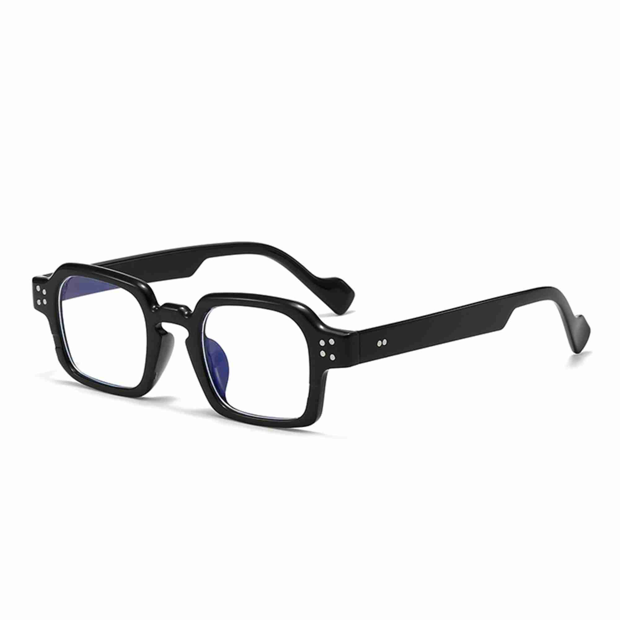 AUGEN Modern Rectangular Plastic Unisex Sunglasses UV 400 Protected Medium Size (201-C6)