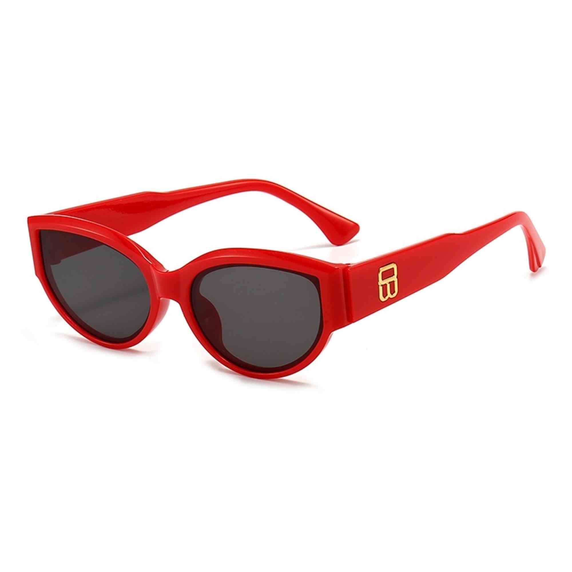 AUGEN Modern Cat Eye Plastic Women Sunglasses UV 400 Protected Medium Size (202-C3)