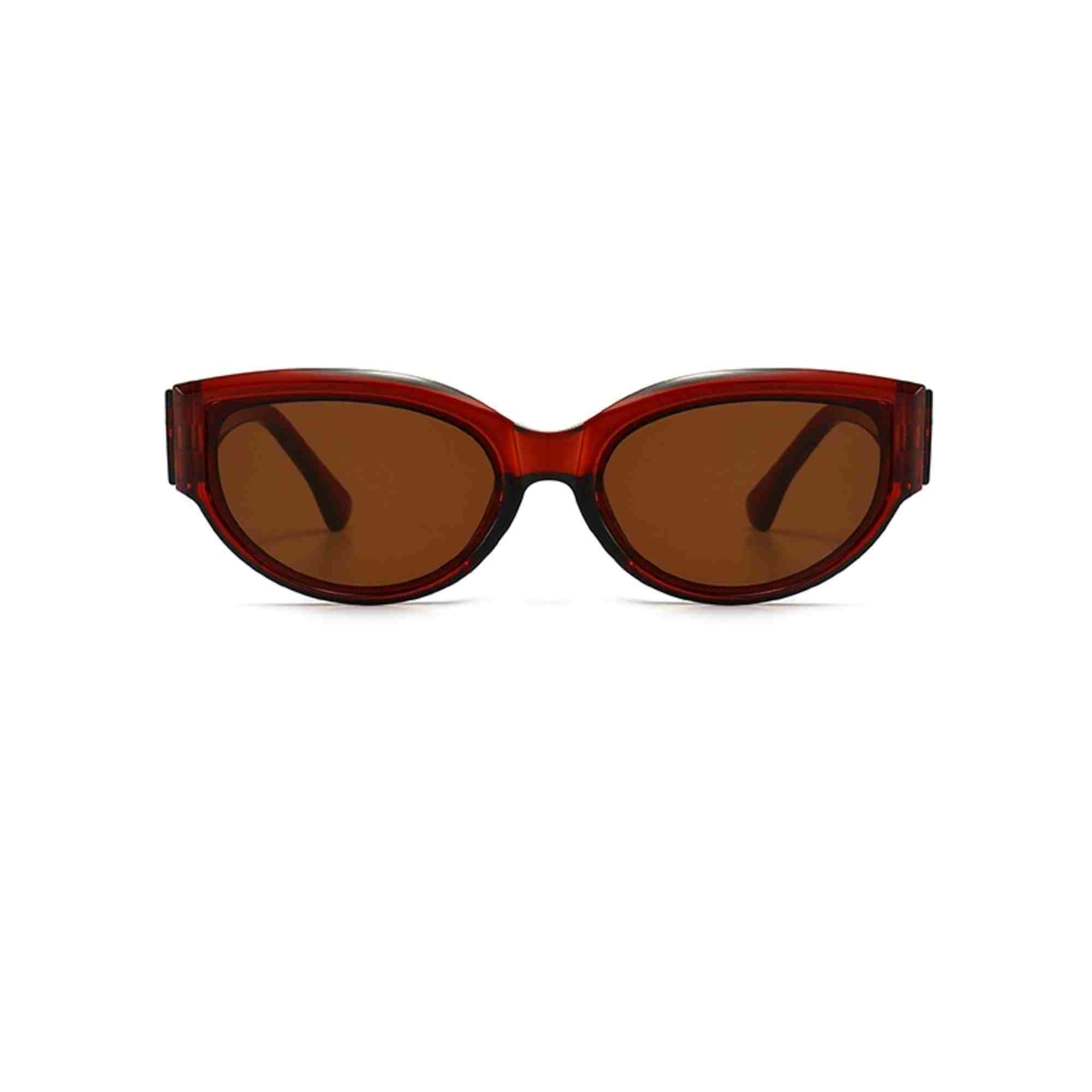 AUGEN Modern Cat Eye Plastic Women Sunglasses UV 400 Protected Medium Size (202-C5)