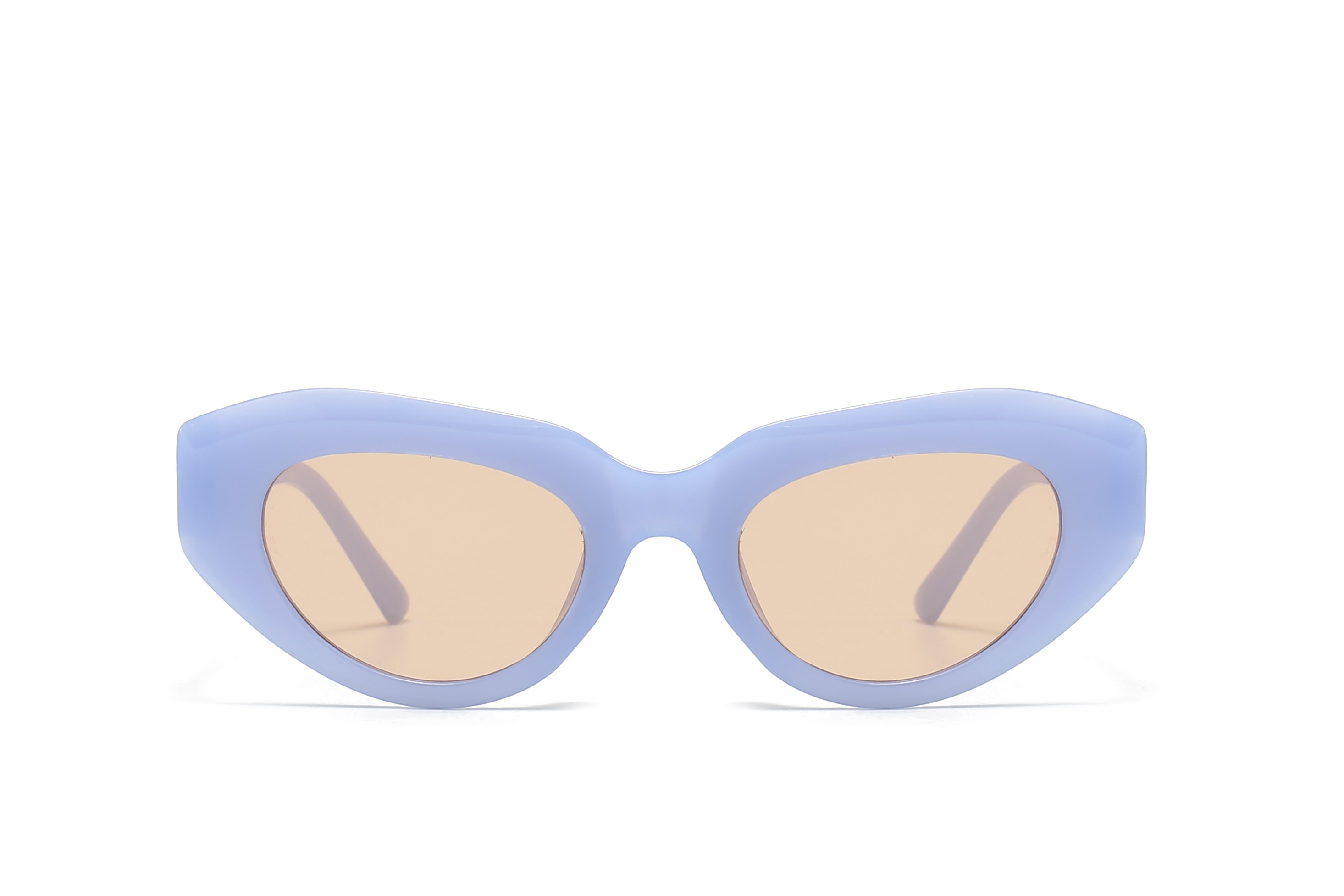 AUGEN Modern Cat Eye Plastic Women Sunglasses UV 400 Protected Medium Size (203-C2)