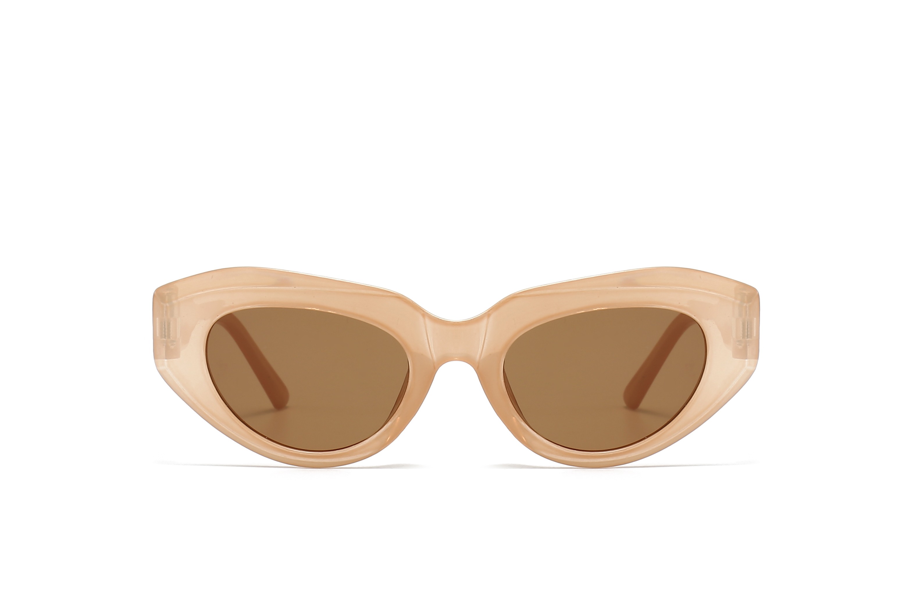 AUGEN Modern Cat Eye Plastic Women Sunglasses UV 400 Protected Medium Size (203-C4)