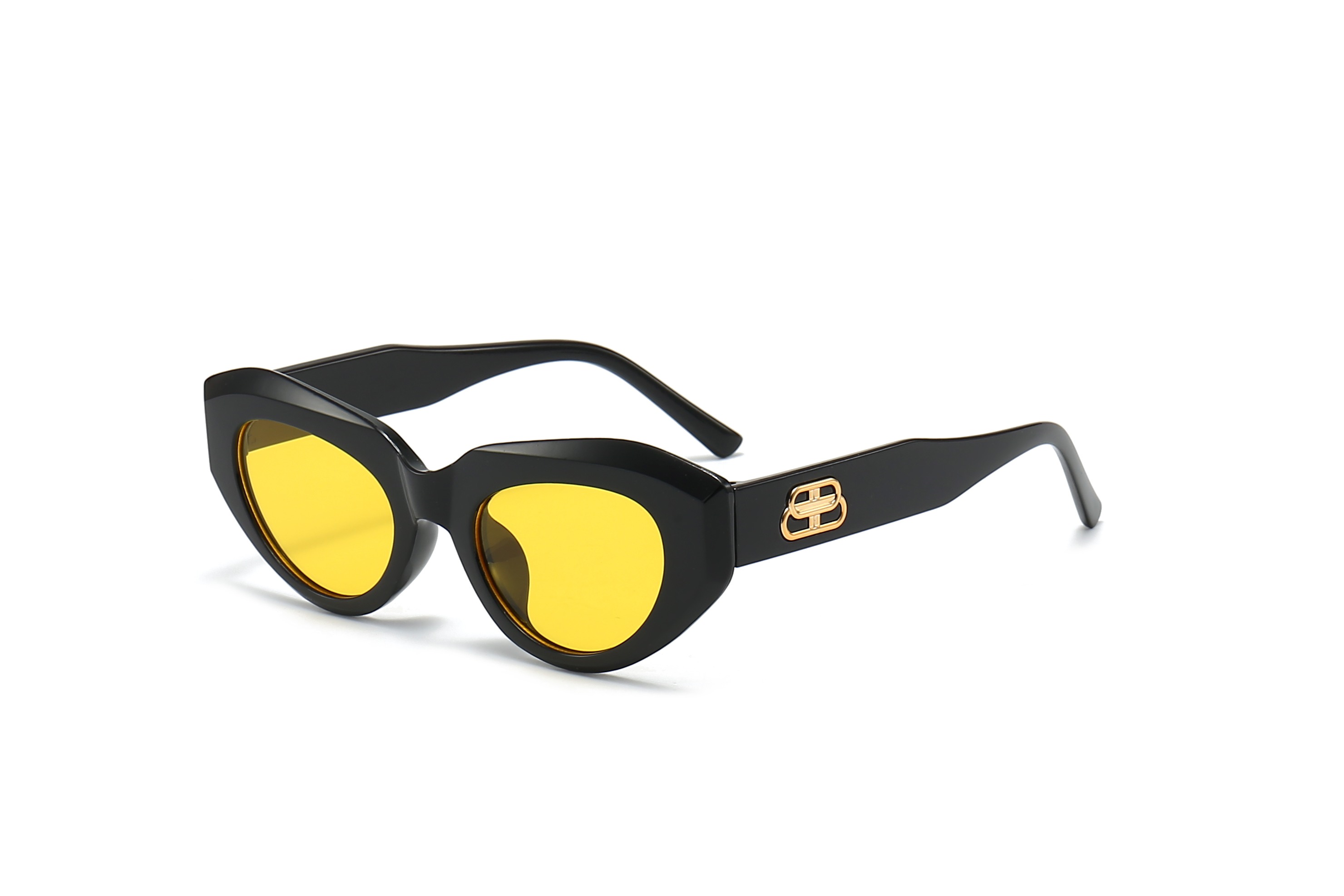 AUGEN Modern Cat Eye Plastic Women Sunglasses UV 400 Protected Medium Size (203-C6)