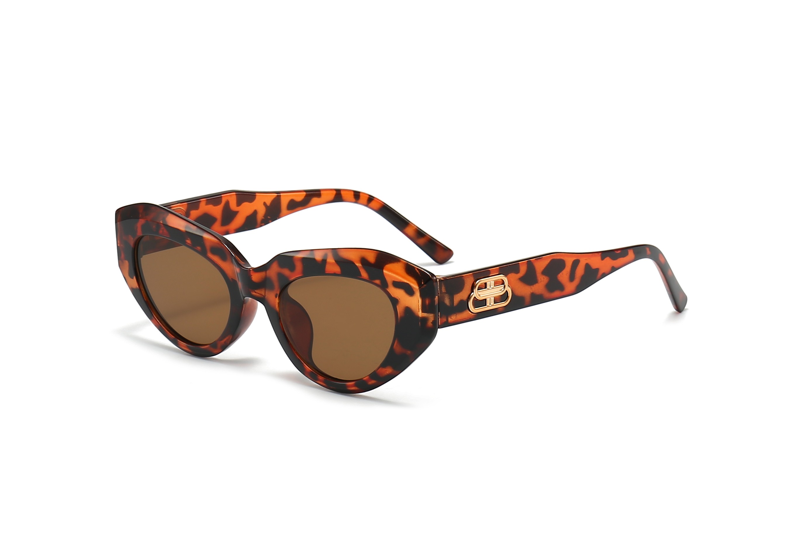 AUGEN Modern Cat Eye Plastic Women Sunglasses UV 400 Protected Medium Size (203-C7)