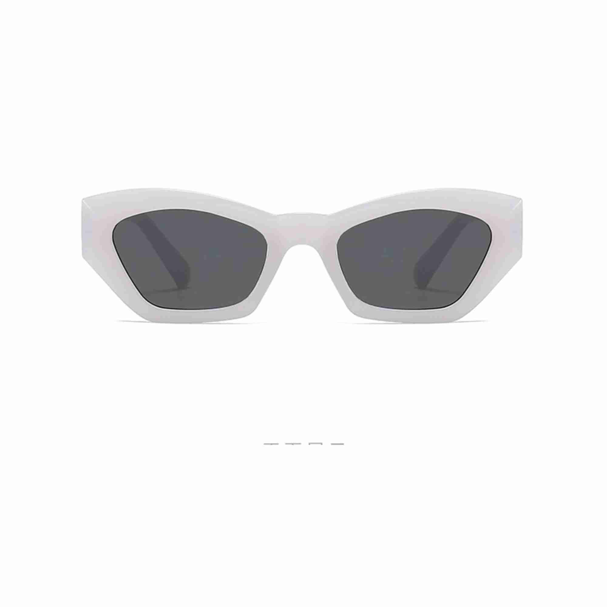 AUGEN Classic Cat Eye Plastic Unisex Sunglasses UV 400 Protected Medium Size (208-C4)