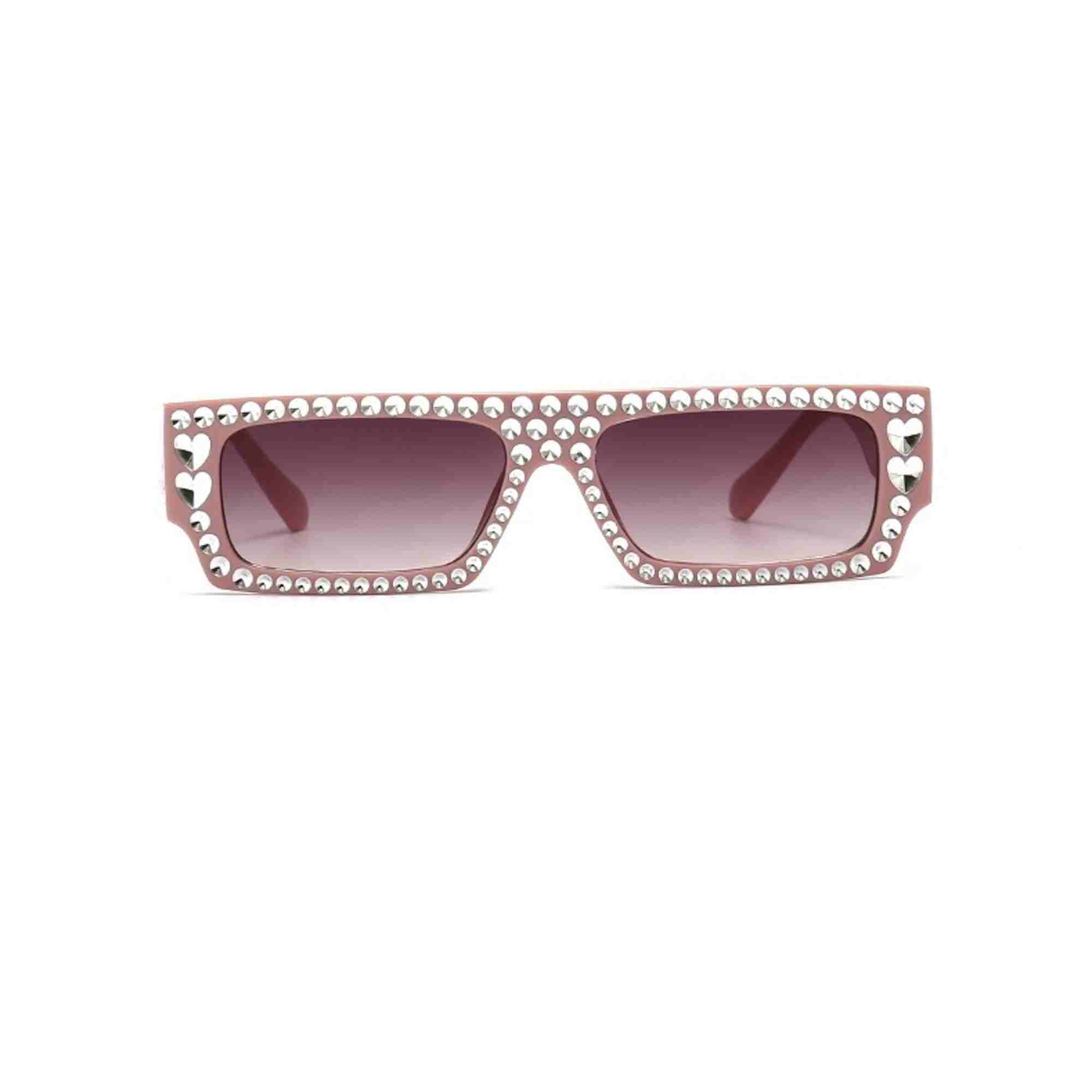 AUGEN Modern Rectangular Plastic Unisex Sunglasses UV 400 Protected Large Size (209-C5)