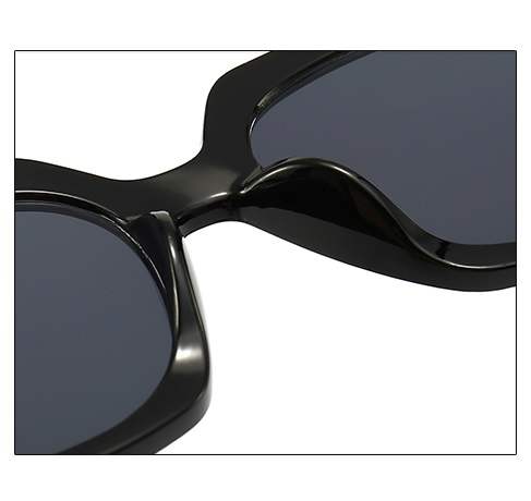 AUGEN Modern Square Plastic Unisex Sunglasses UV 400 Protected Large Size (210-C1)