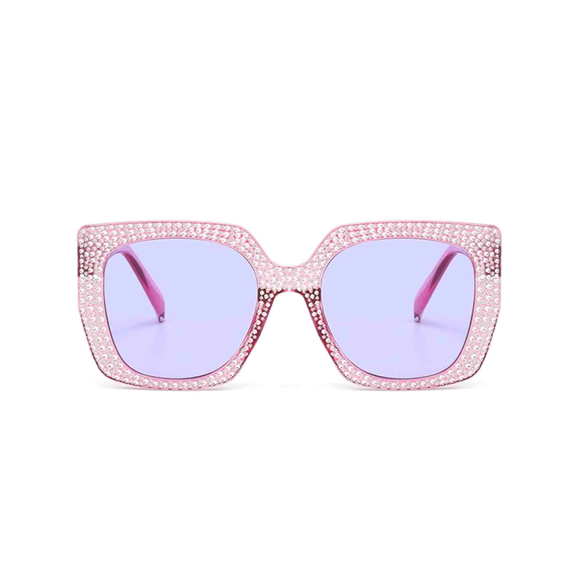 AUGEN Modern Square Plastic Unisex Sunglasses UV 400 Protected Large Size (210-C7)