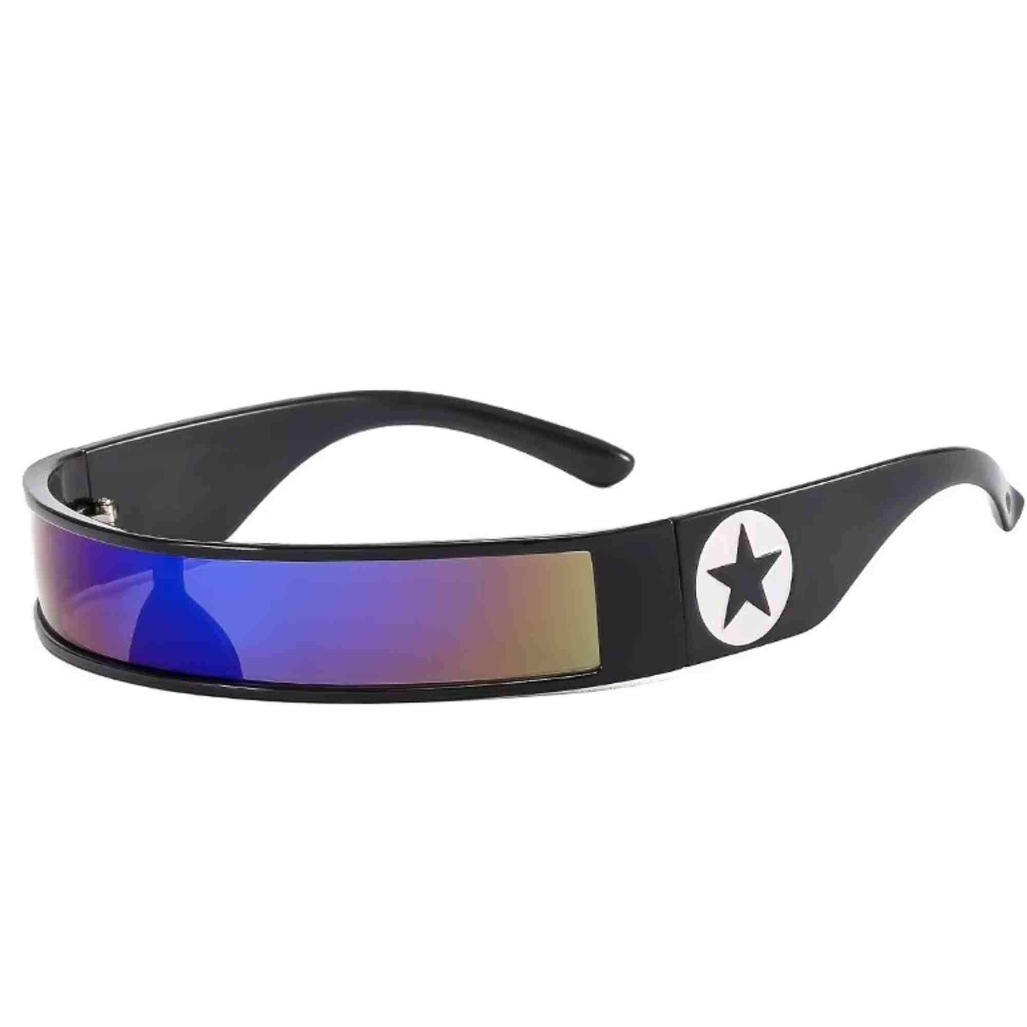 AUGEN Modern Rectangular Plastic Unisex Sunglasses UV 400 Protected Medium Size (211-C3)