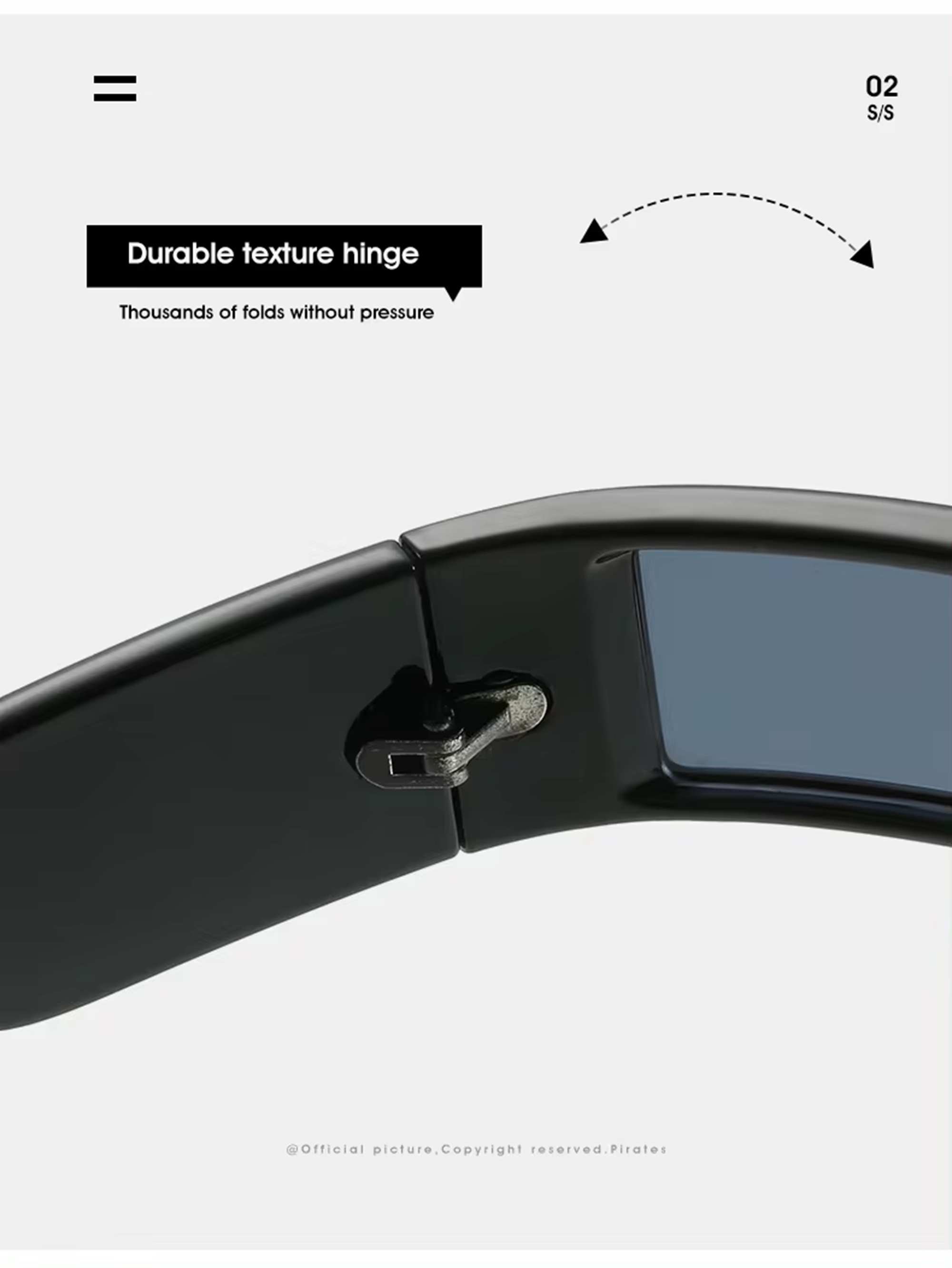 AUGEN Modern Rectangular Plastic Unisex Sunglasses UV 400 Protected Medium Size (211-C4)