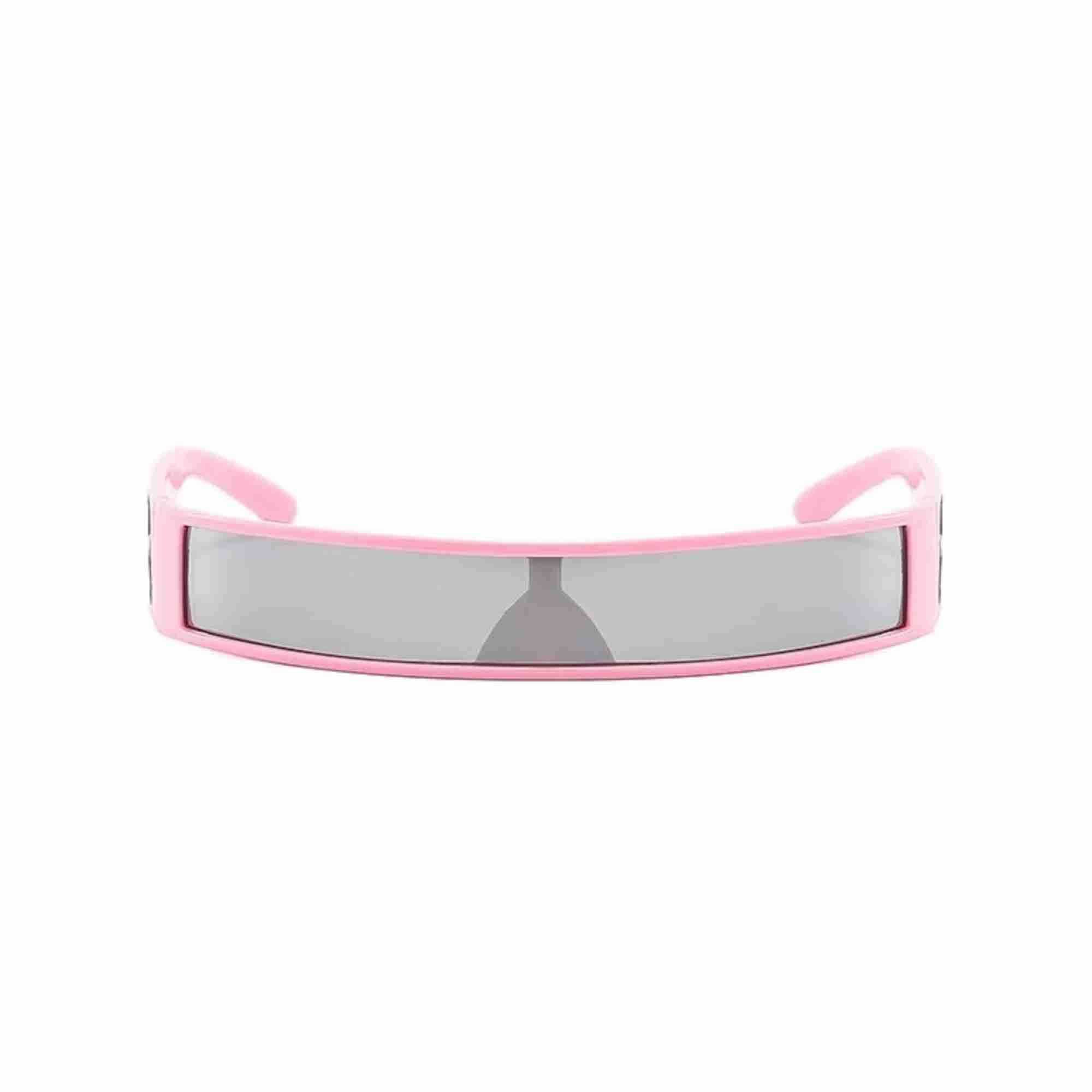 AUGEN Modern Rectangular Plastic Unisex Sunglasses UV 400 Protected Medium Size (211-C4)