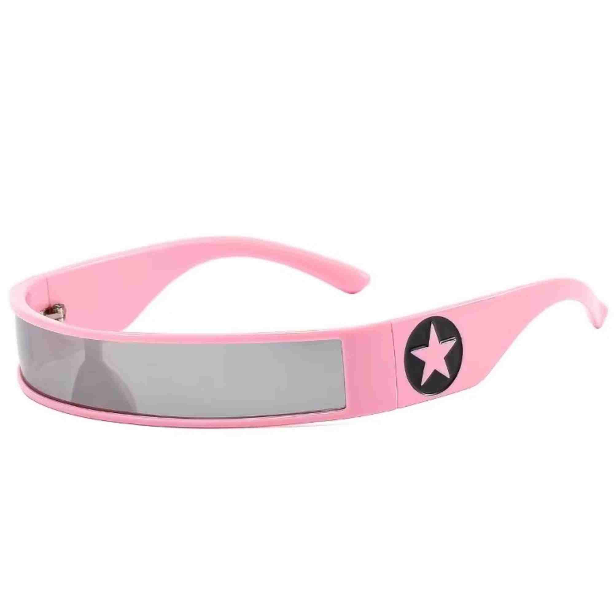 AUGEN Modern Rectangular Plastic Unisex Sunglasses UV 400 Protected Medium Size (211-C4)
