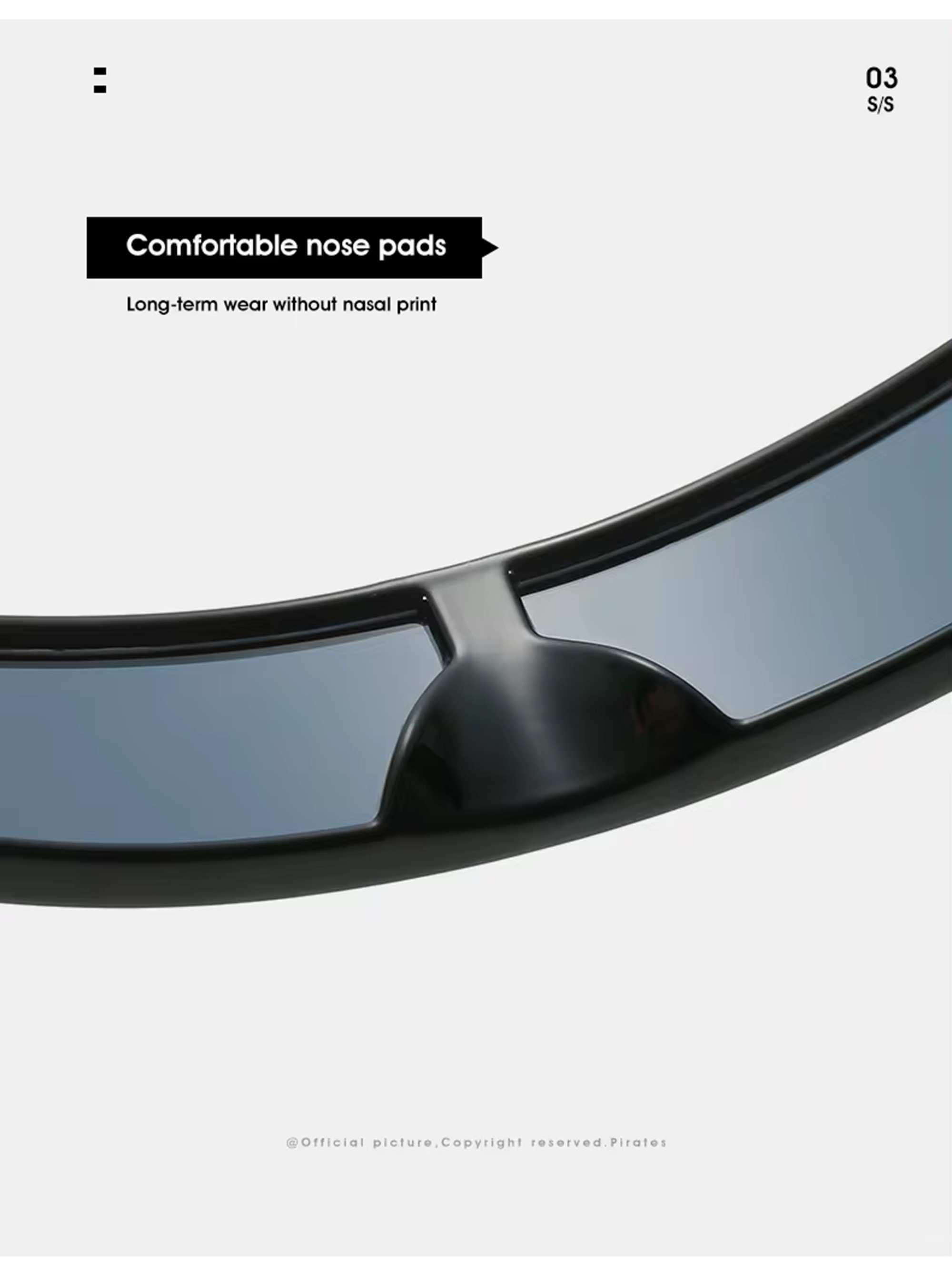AUGEN Modern Rectangular Plastic Unisex Sunglasses UV 400 Protected Medium Size (211-C4)