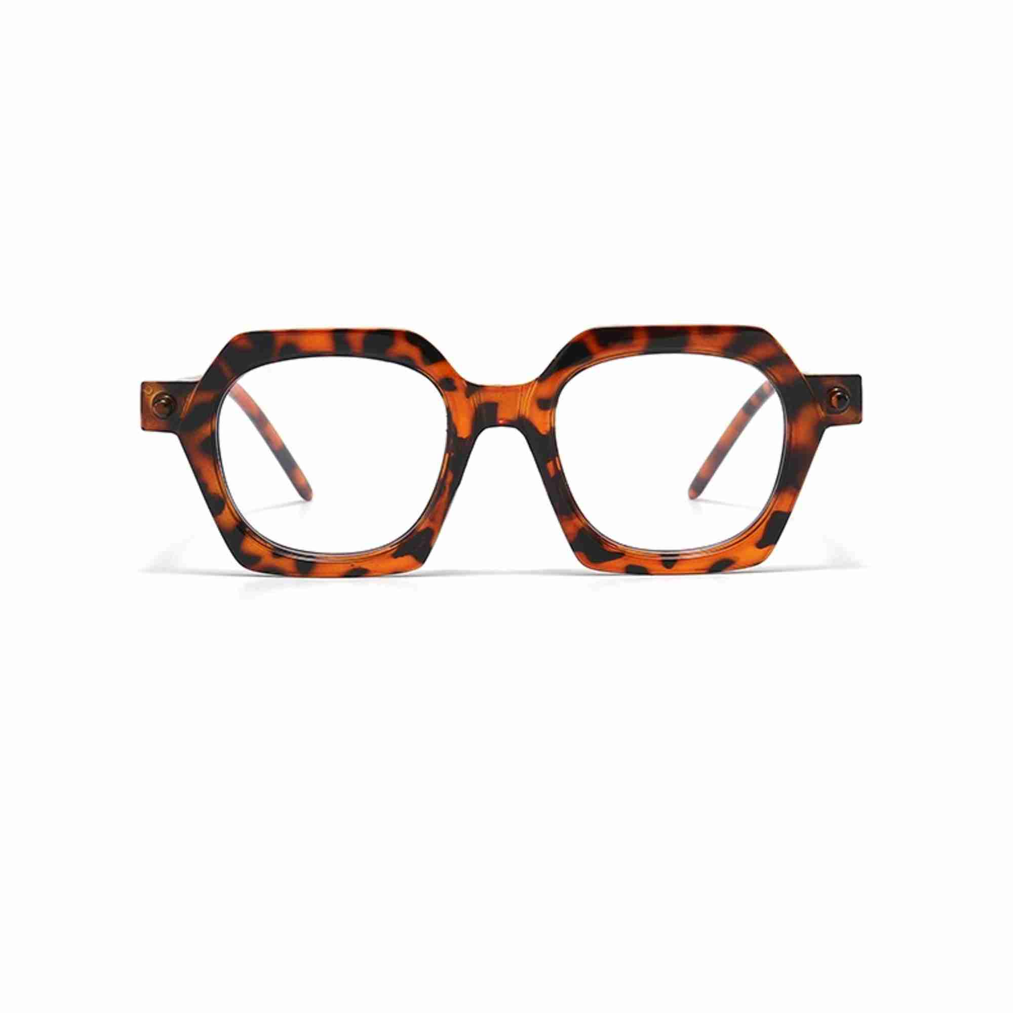 AUGEN Modern Square Plastic Unisex Sunglasses UV 400 Protected Medium Size (212-C12)