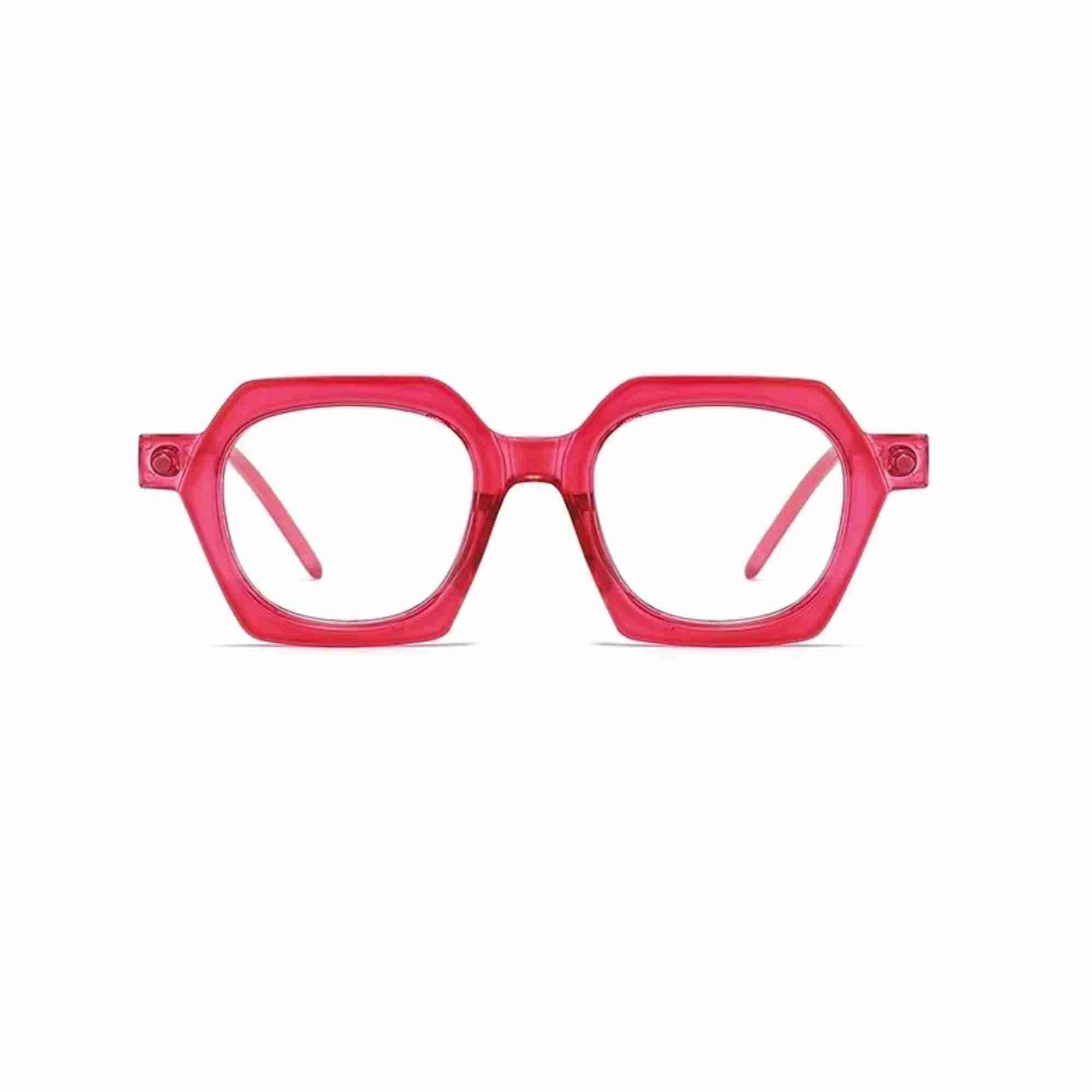 AUGEN Modern Square Plastic Unisex Sunglasses UV 400 Protected Medium Size (212-C18)