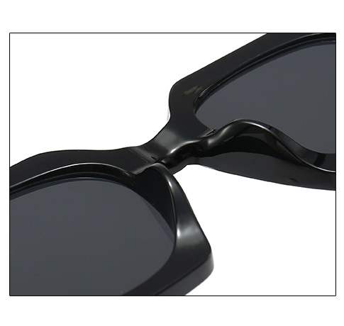 AUGEN Modern Square Plastic Unisex Sunglasses UV 400 Protected Medium Size (212-C2)