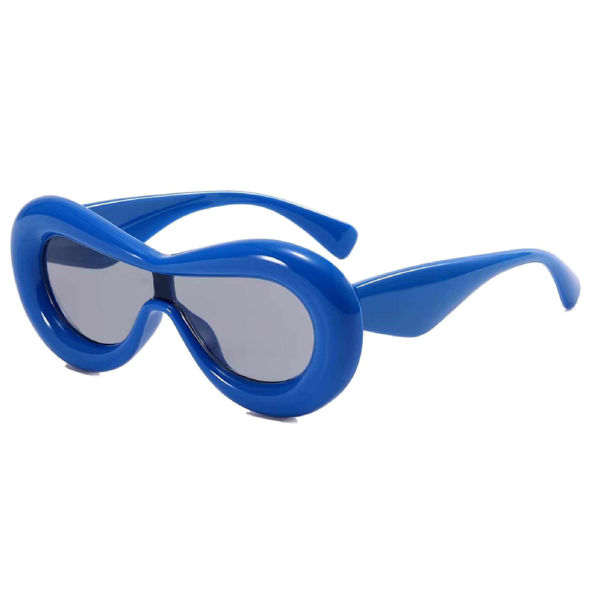 AUGEN Modern Pilot Plastic Unisex Sunglasses UV 400 Protected Large Size (213-C2)