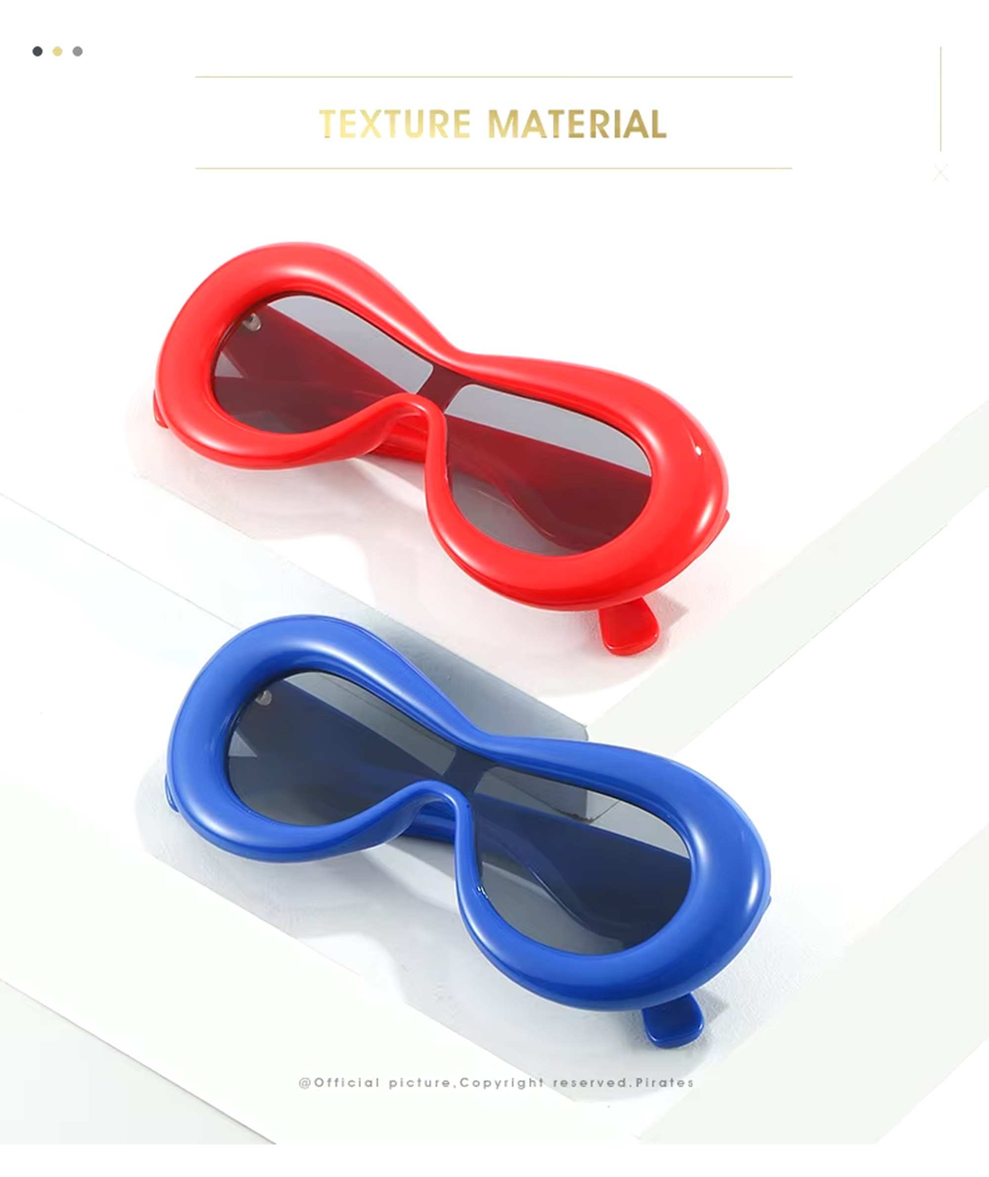 AUGEN Modern Pilot Plastic Unisex Sunglasses UV 400 Protected Large Size (213-C3)