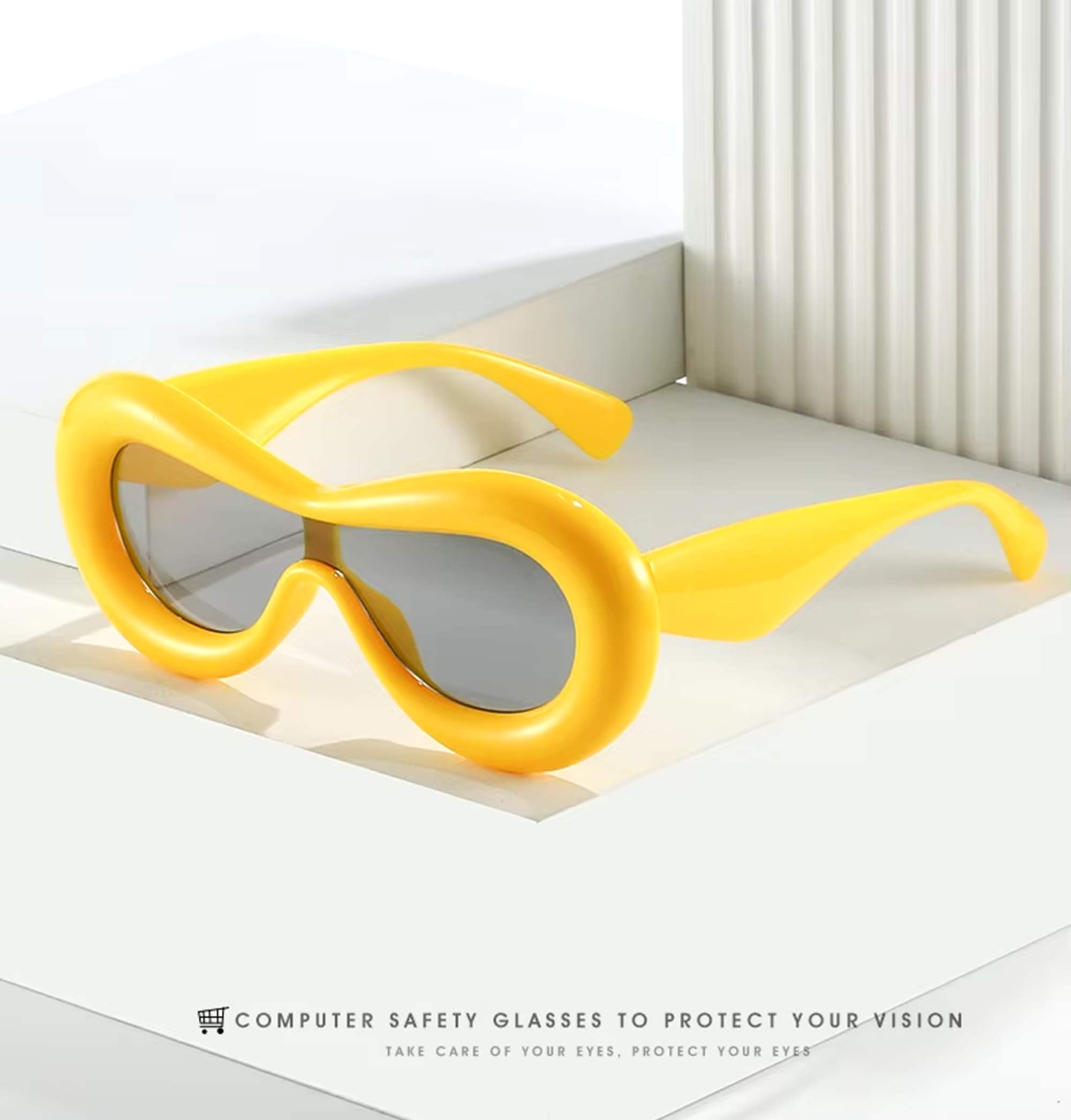 AUGEN Modern Pilot Plastic Unisex Sunglasses UV 400 Protected Large Size (213-C3)