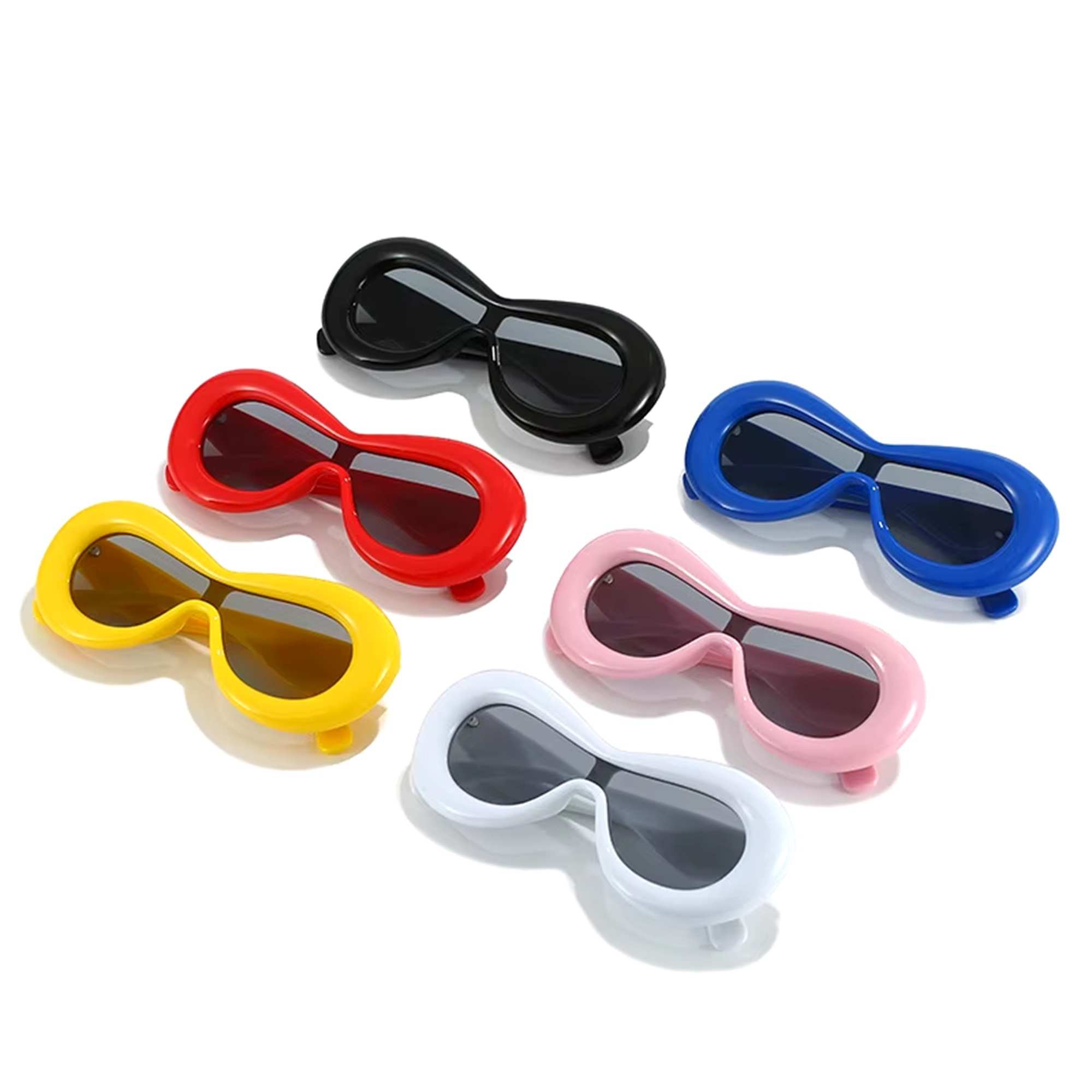 AUGEN Modern Pilot Plastic Unisex Sunglasses UV 400 Protected Large Size (213-C3)