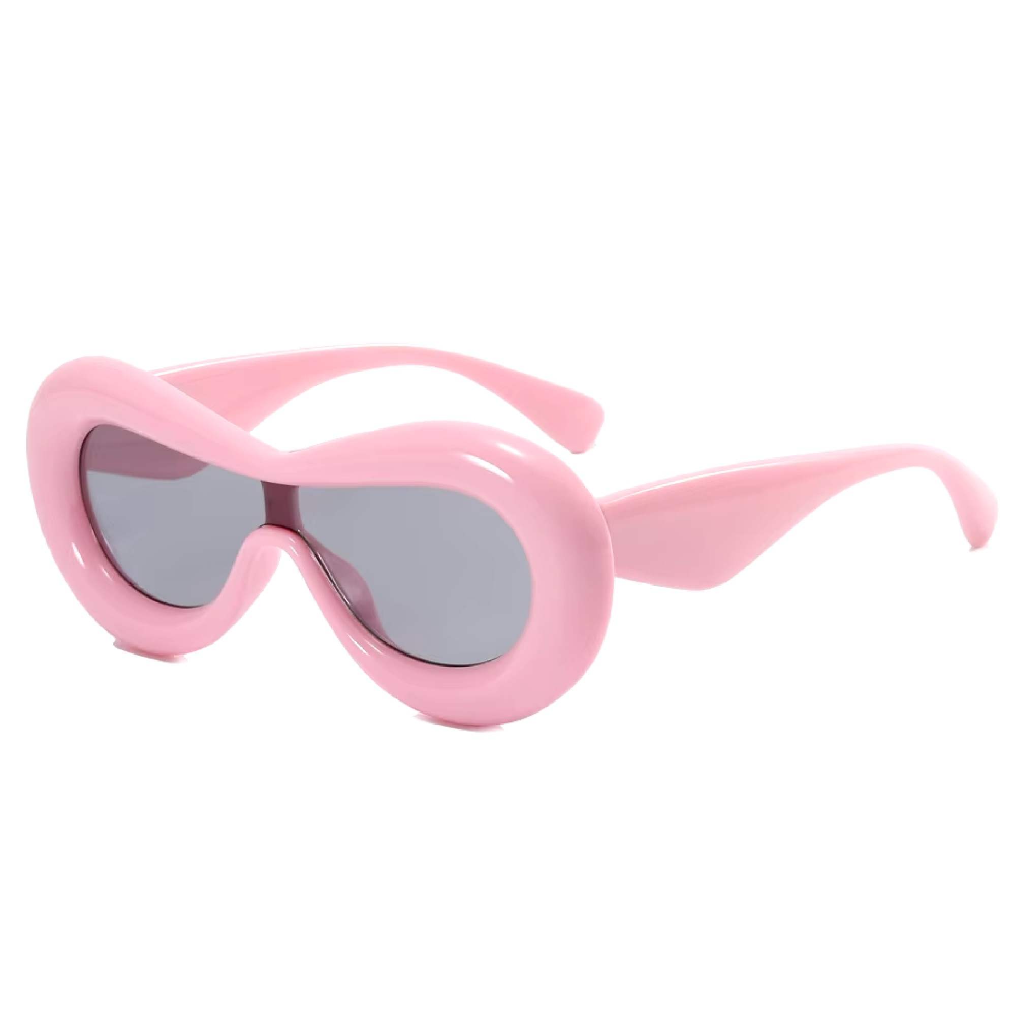 AUGEN Modern Pilot Plastic Unisex Sunglasses UV 400 Protected Large Size (213-C4)
