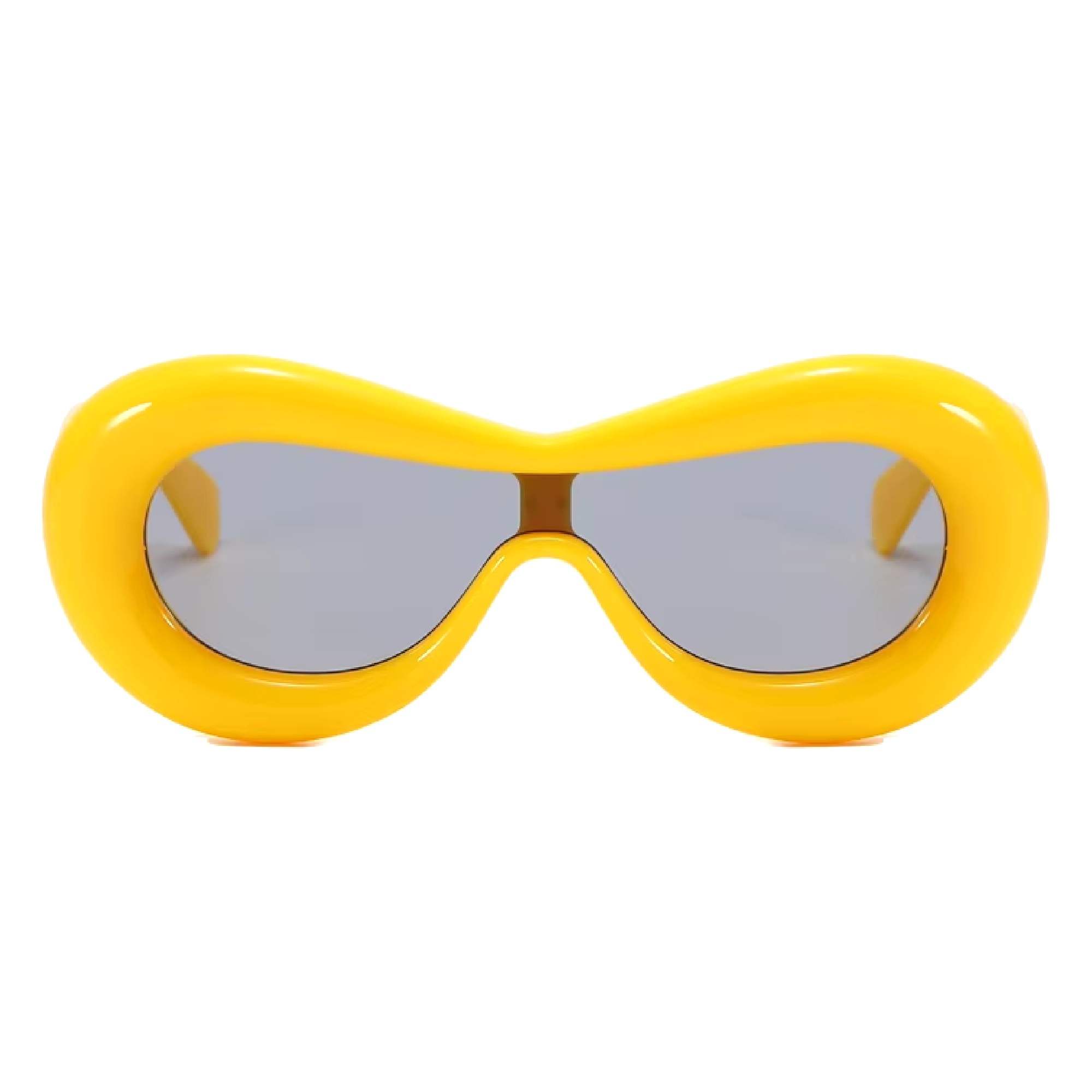 AUGEN Modern Pilot Plastic Unisex Sunglasses UV 400 Protected Large Size (213-C5)