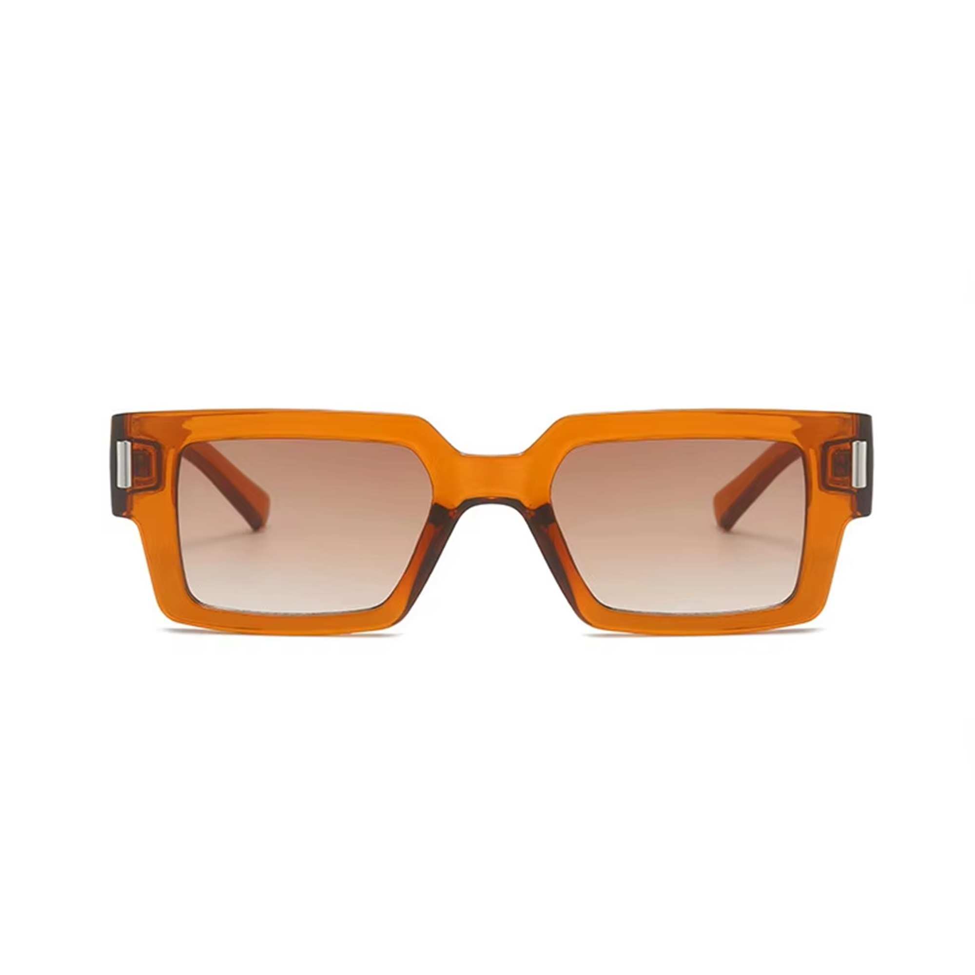 AUGEN Modern Rectangular Arrow Plastic Unisex Sunglasses UV 400 Protected Medium Size (214-C3)