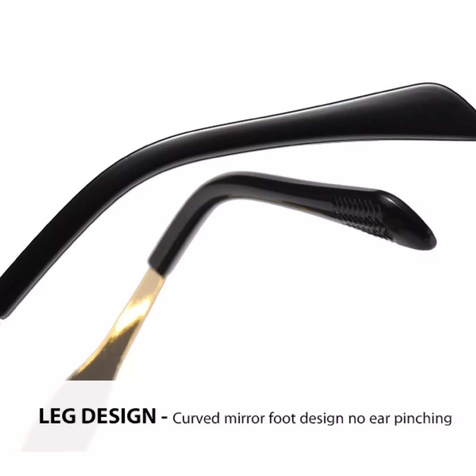 AUGEN Retro Oval Metal Unisex Sunglasses UV 400 Protected Medium Size (216-C2)