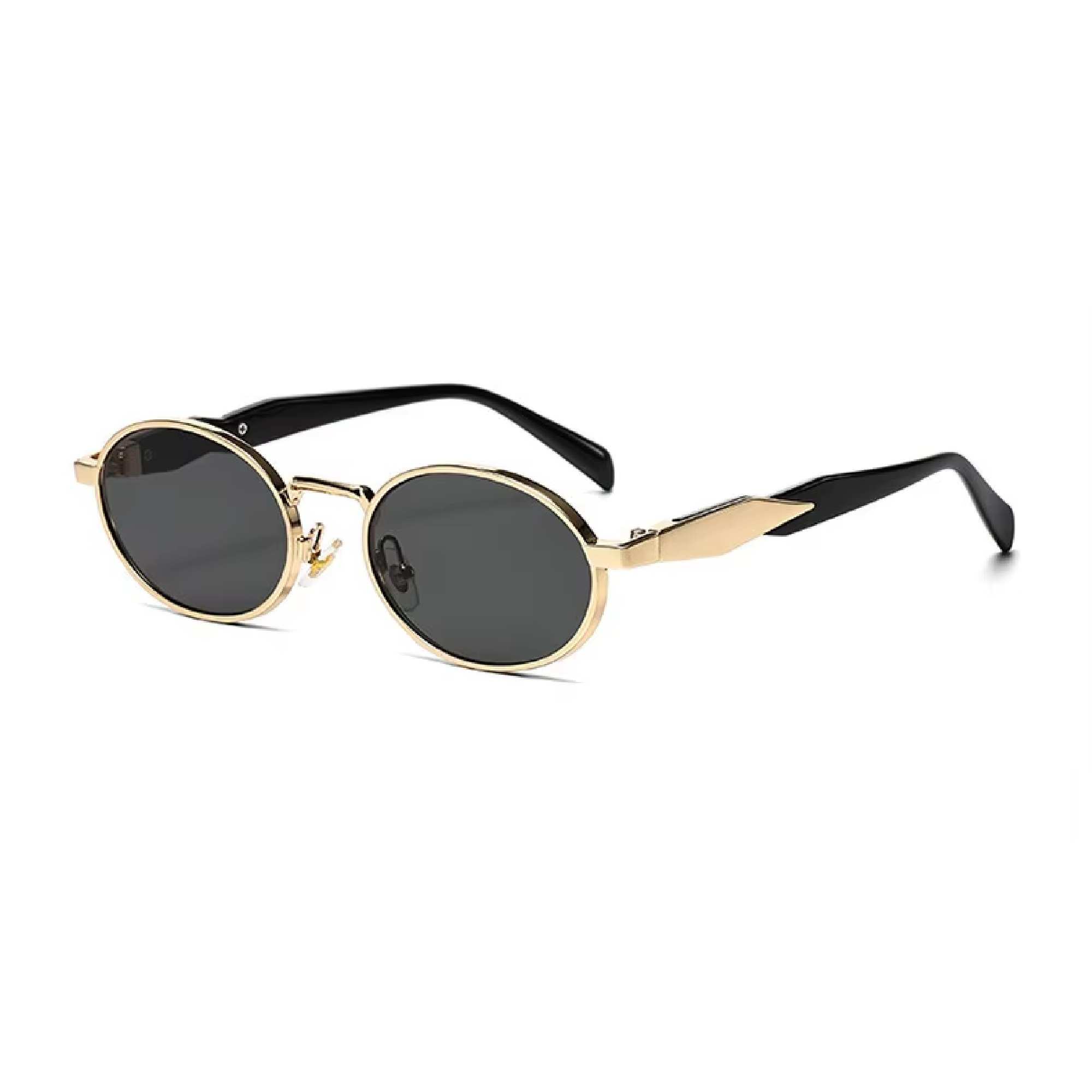 AUGEN Retro Oval Sunglasses UV 400 Protected Unisex Small 