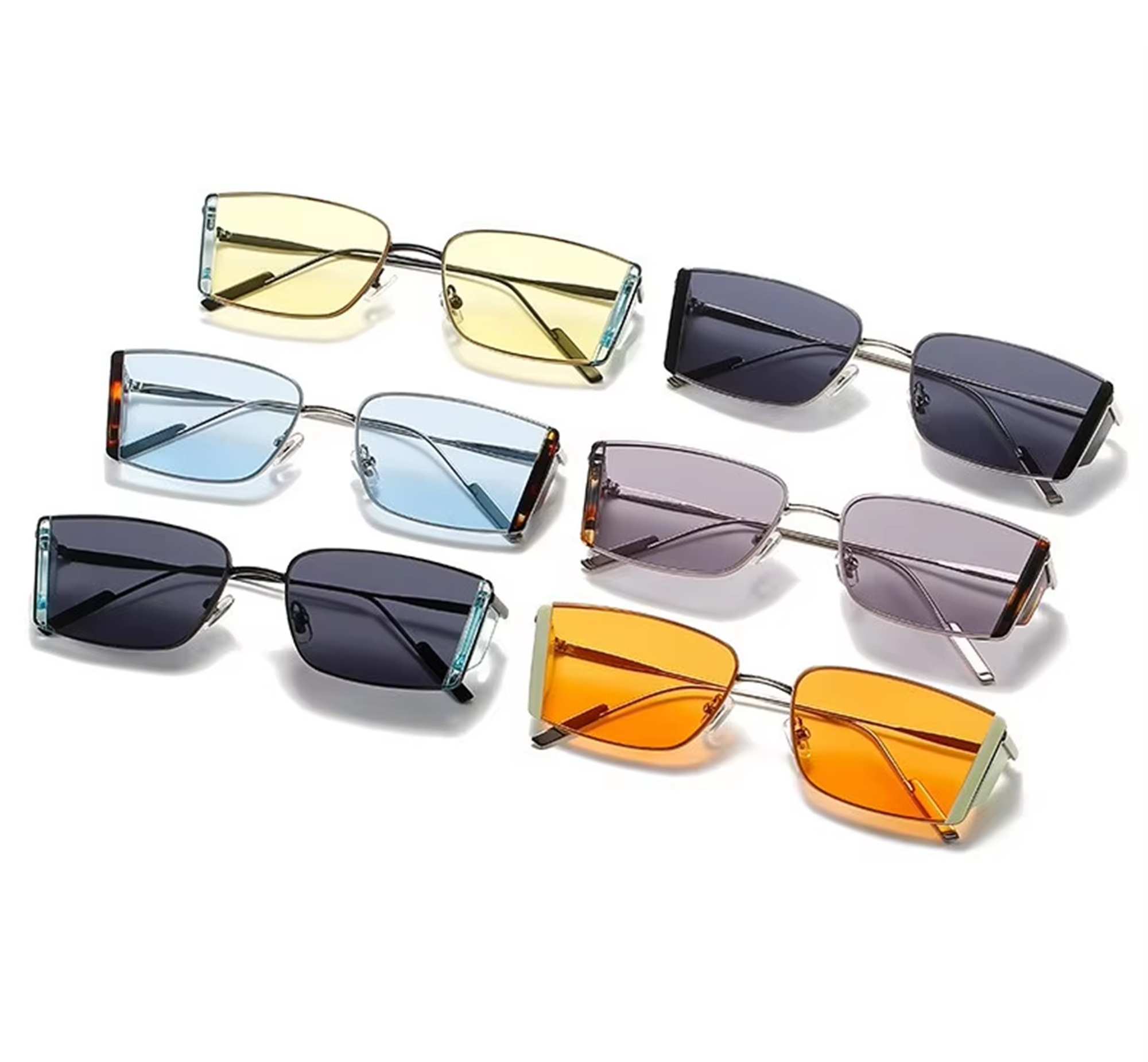 AUGEN Modern Cat Eye Sunglasses UV 400 Protected Women Medium Size (221-C1)