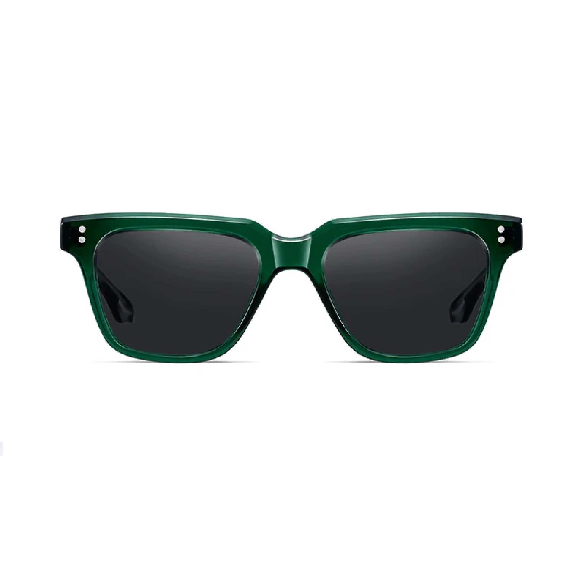 AUGEN Unisex Classic Square Sunglasses | Anti-Slip Frame | Designer Metal Pin | UV Protection | Multiple Lens Colors | Stylish Eyewear for Men & Women (M239-C4)