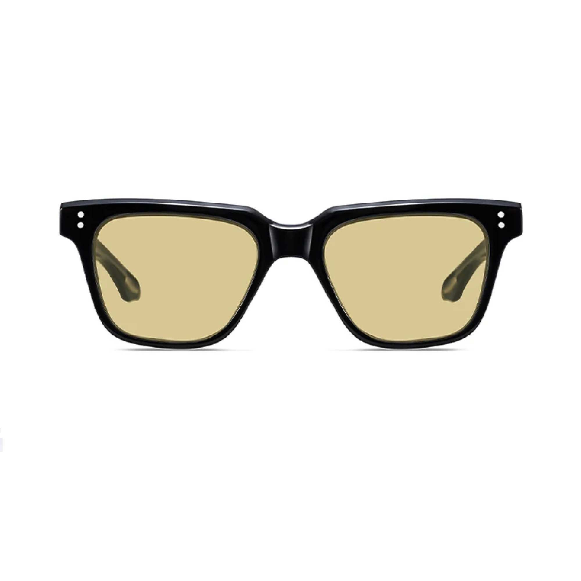 AUGEN Unisex Classic Square Sunglasses | Anti-Slip Frame | Designer Metal Pin | UV Protection | Multiple Lens Colors | Stylish Eyewear for Men & Women (M239-C7)