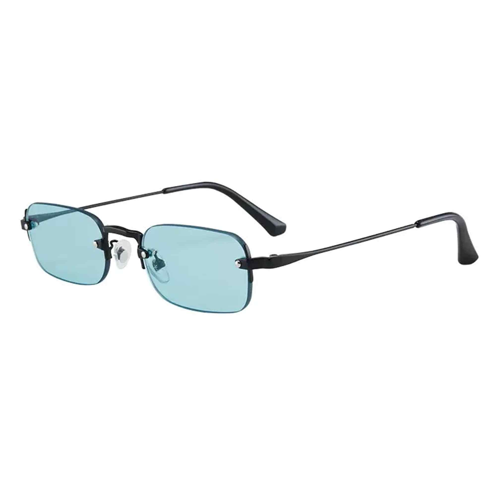 AUGEN Ultra-Light Rimless Rectangle Sunglasses for Men  display picture 3