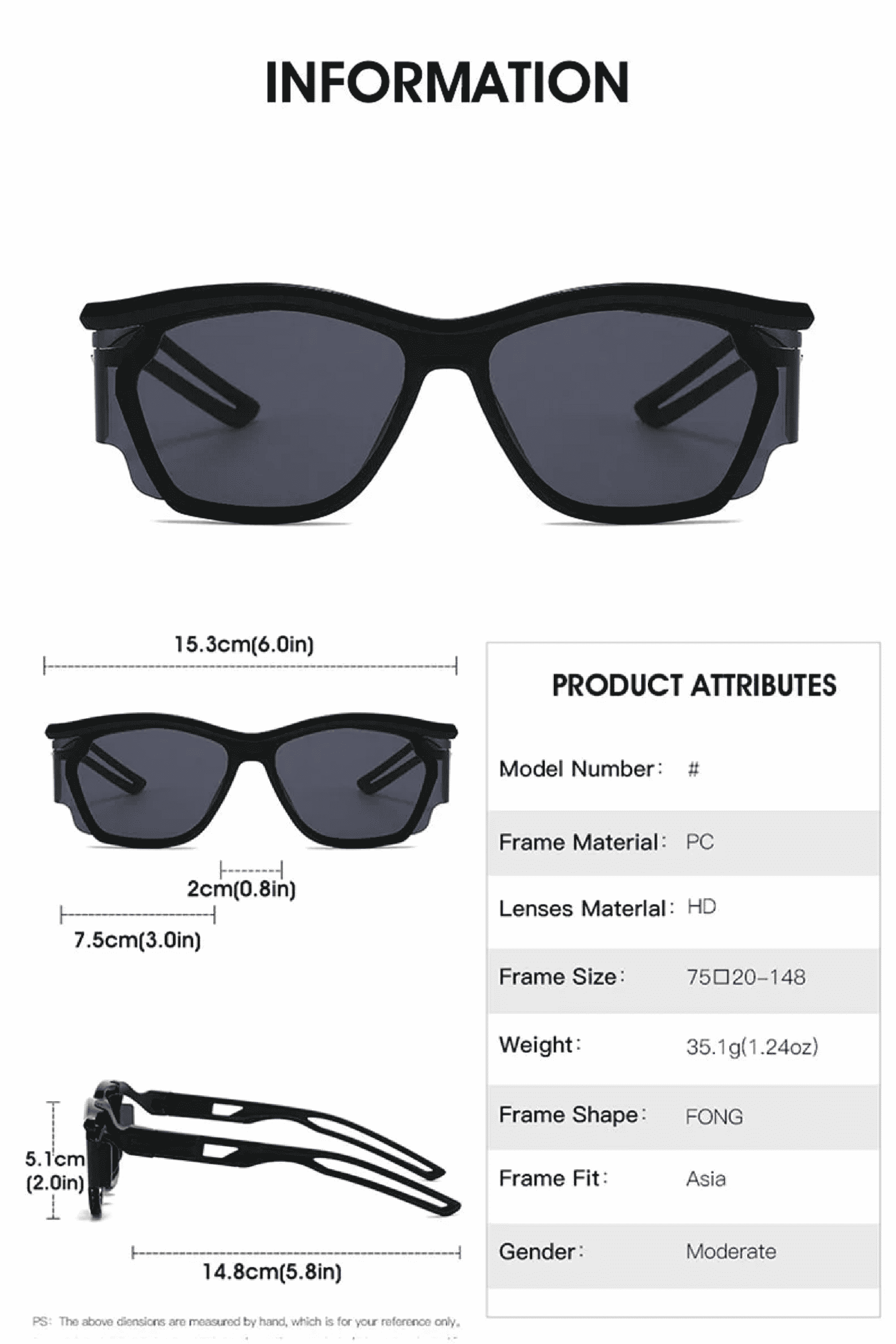 AUGEN Vintage Curved Lens Sports Sunglasses for Men & Women | Punk Designer Outdoor Popular Shades | Lightweight PC Frame, HD Lenses, Wraparound UV-Protective Eyewear for Cycling, Driving, Running & Travel (M276-C2)