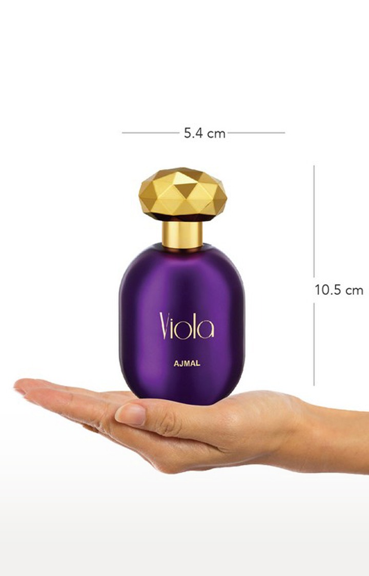 Ajmal Viola EDP Fruity Perfume 75ml for Women and Carbon Homme Deodorant Fragrance 200ml for Men