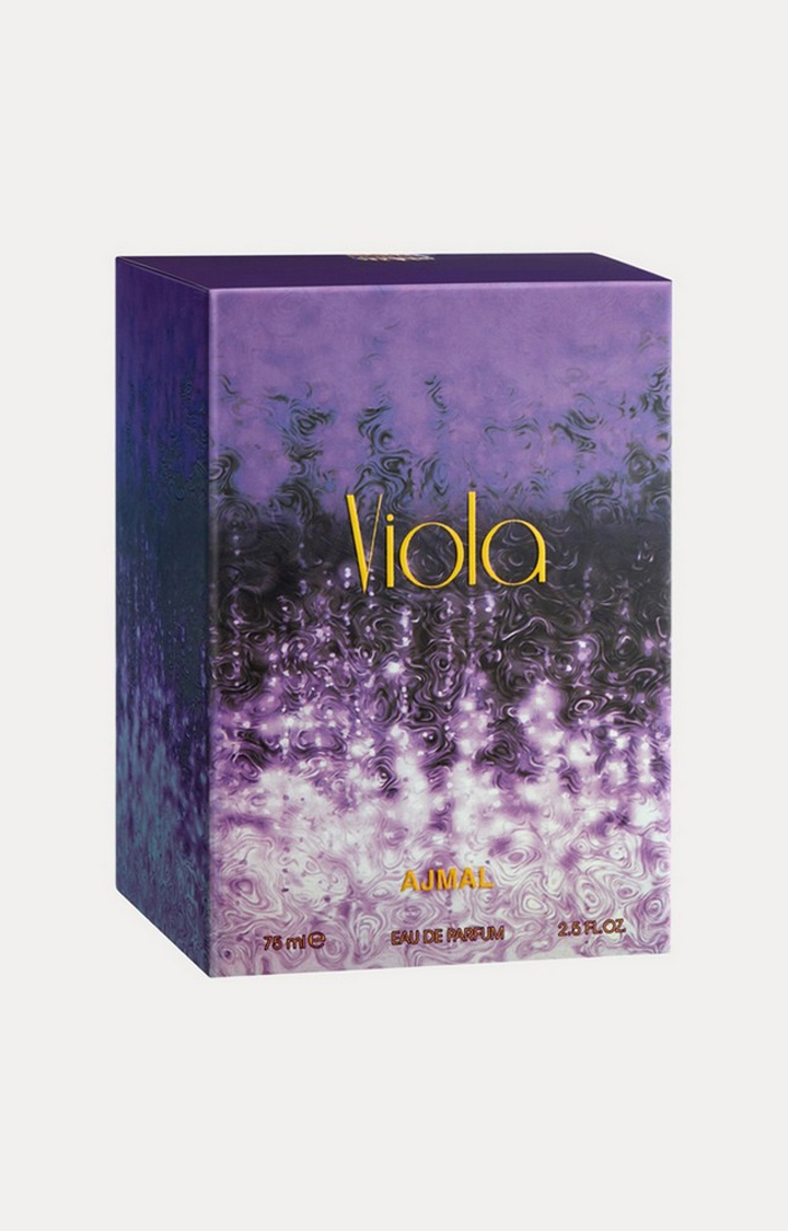 Ajmal | Ajmal Viola EDP 75ML Long Lasting Scent Spray Floral Perfume Gift For Women - Made In Dubai 2