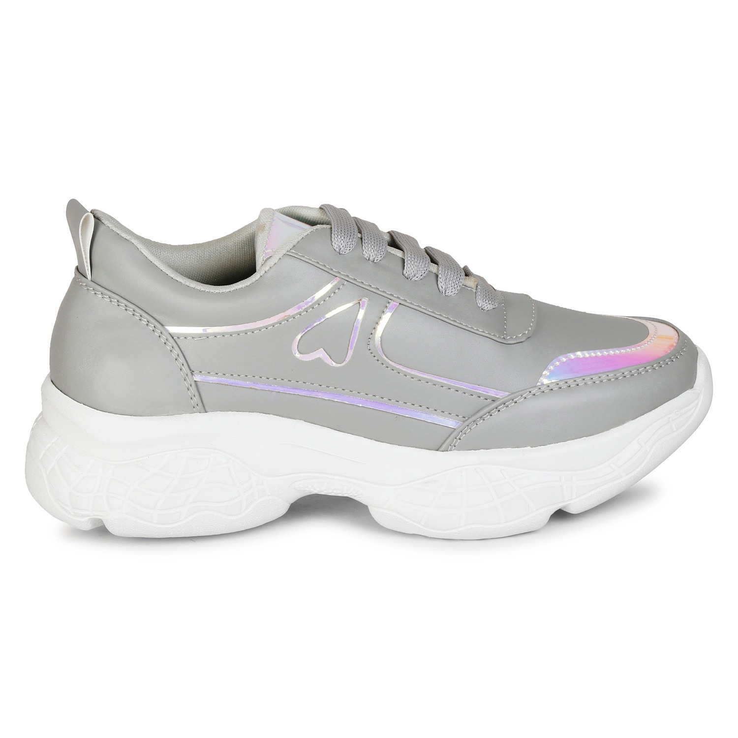 Grey colour casual shoes deals